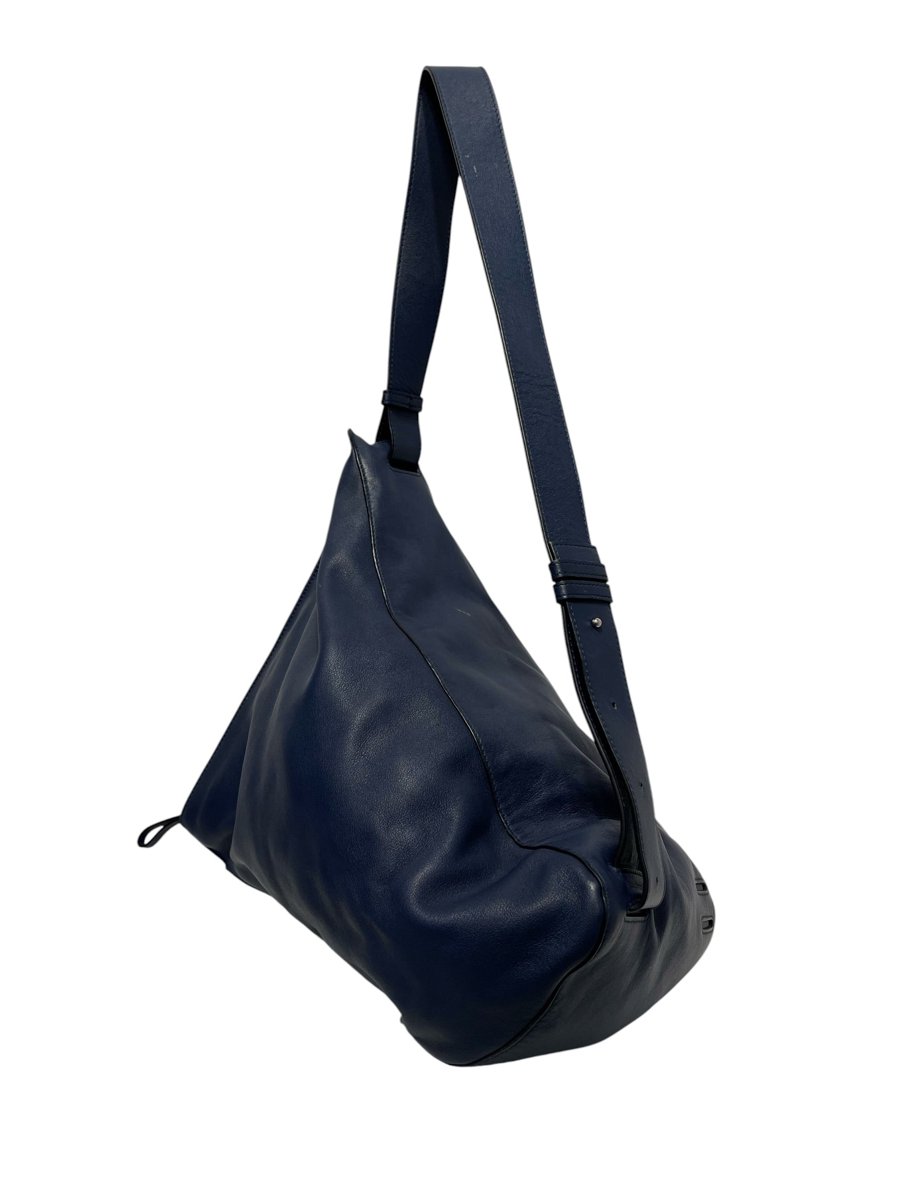 LOEWE/Cross Body Bag/All Over Print/Leather/BLU/ view 3