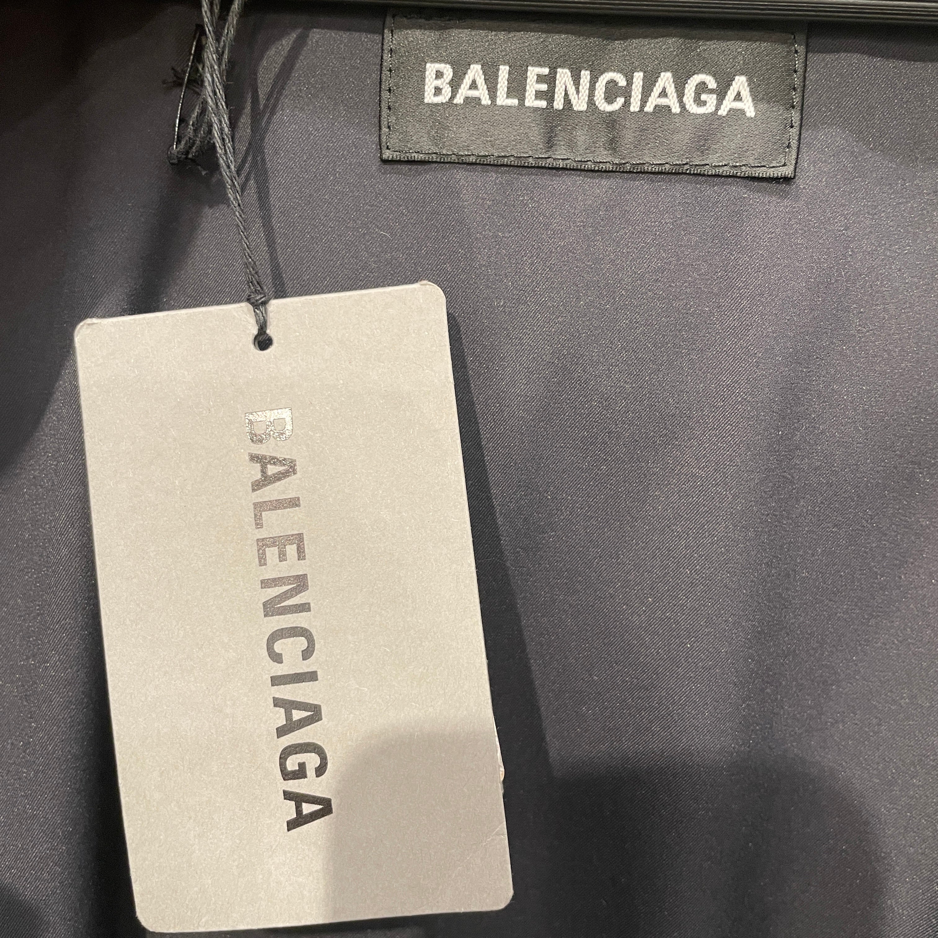 BALENCIAGA/Puffer Jkt/46/Nylon/WHT/BB PUFFER view 3