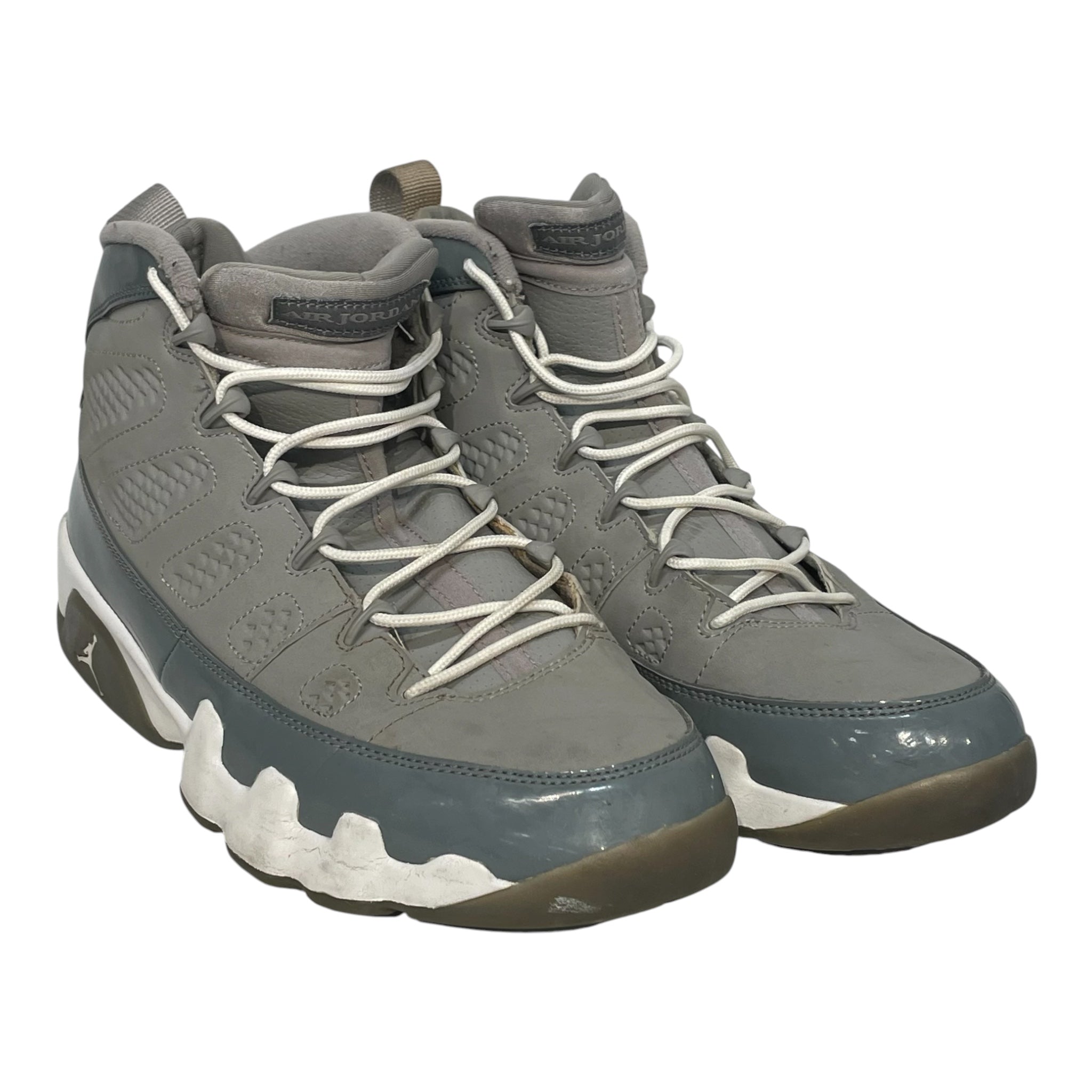 NIKE/Hi-Sneakers/US 9.5/Border/Suede/SLV/304775-034 view 1