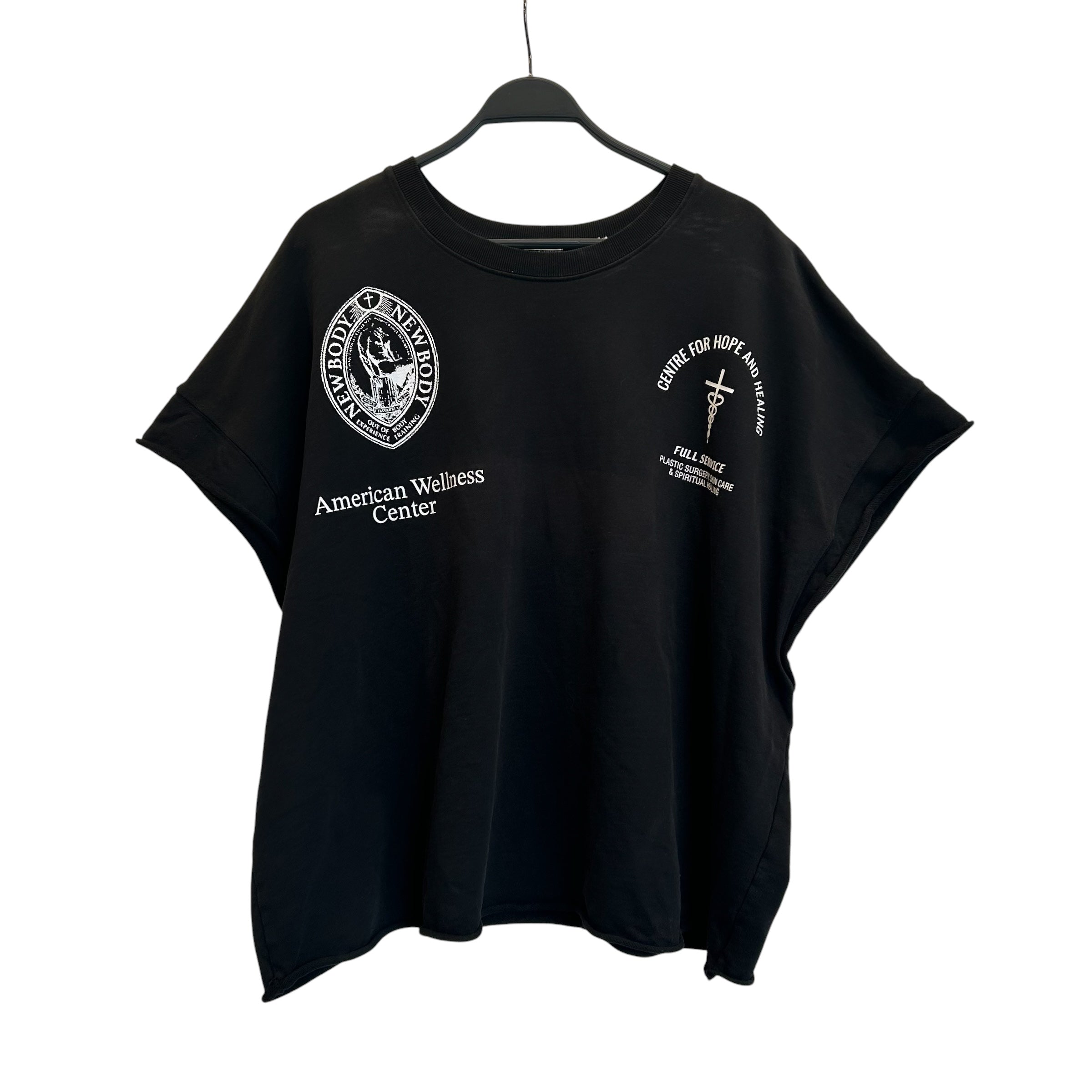 WILLY CHAVARRIA/T-Shirt/XL/Cotton/BLK/new body muscle view 1
