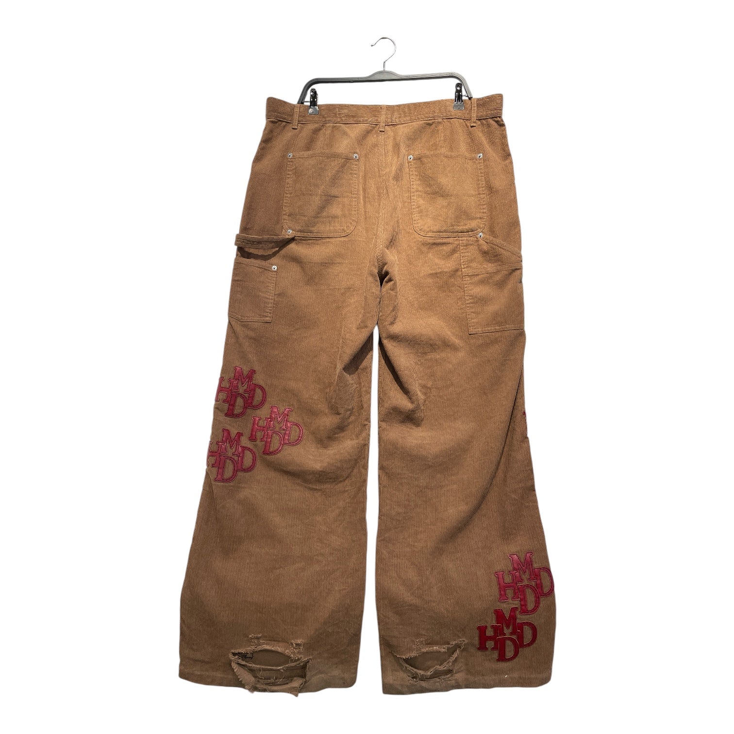 HMDD/Straight Pants/XXL/Cotton/CML/Red Patches view 2