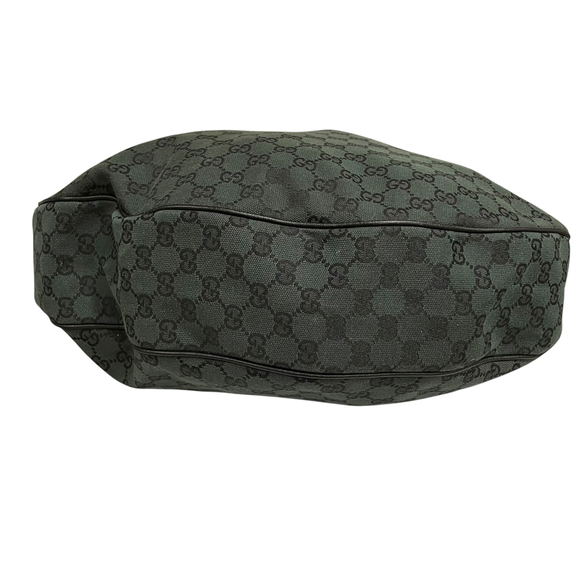 GUCCI/Hand Bag/Monogram/GRN/canvas hobo bag f011918741 view 3