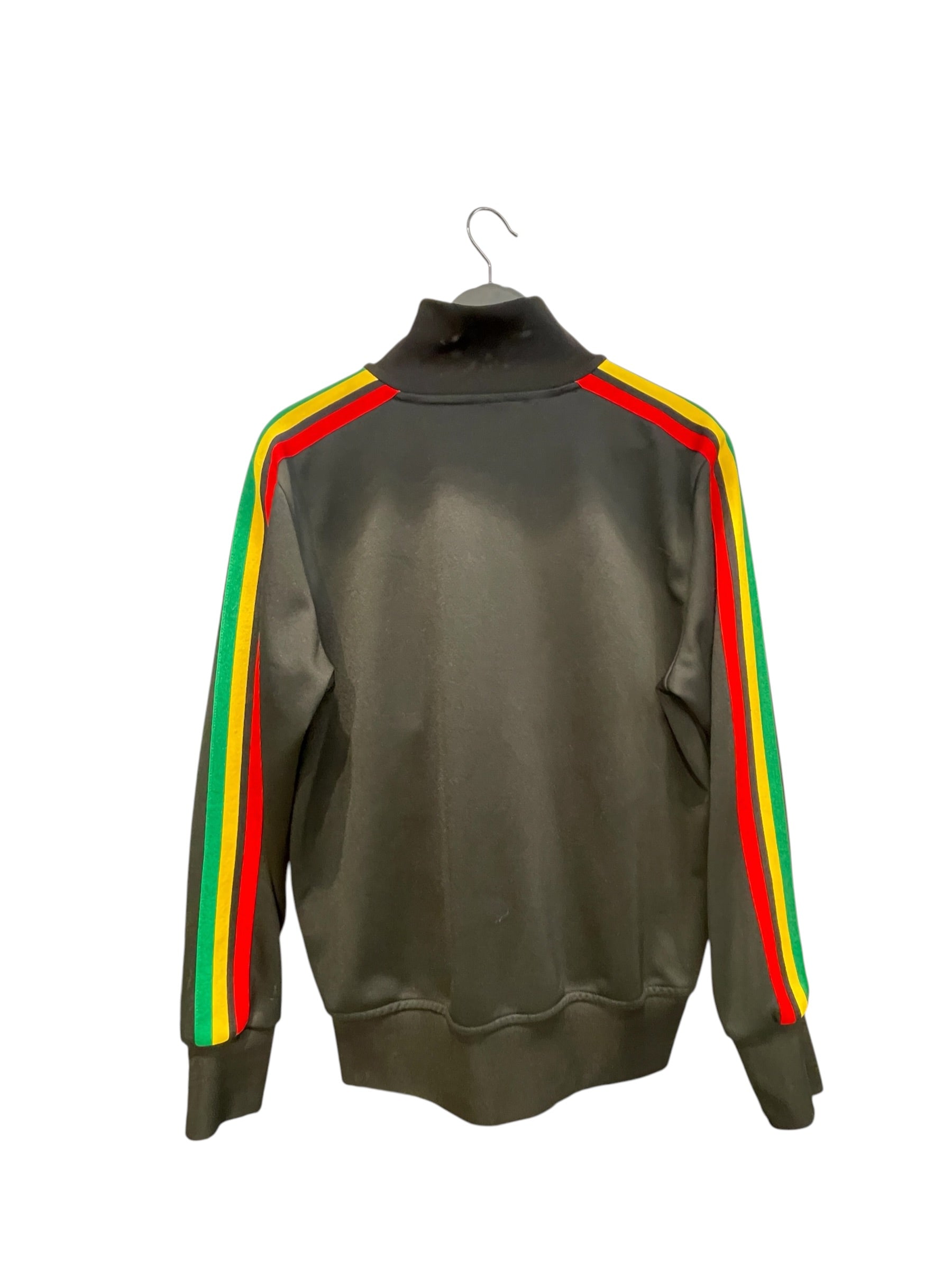 Palm Angels/Jacket/L/Polyester/BLK/multicolor stripe track jacket view 2