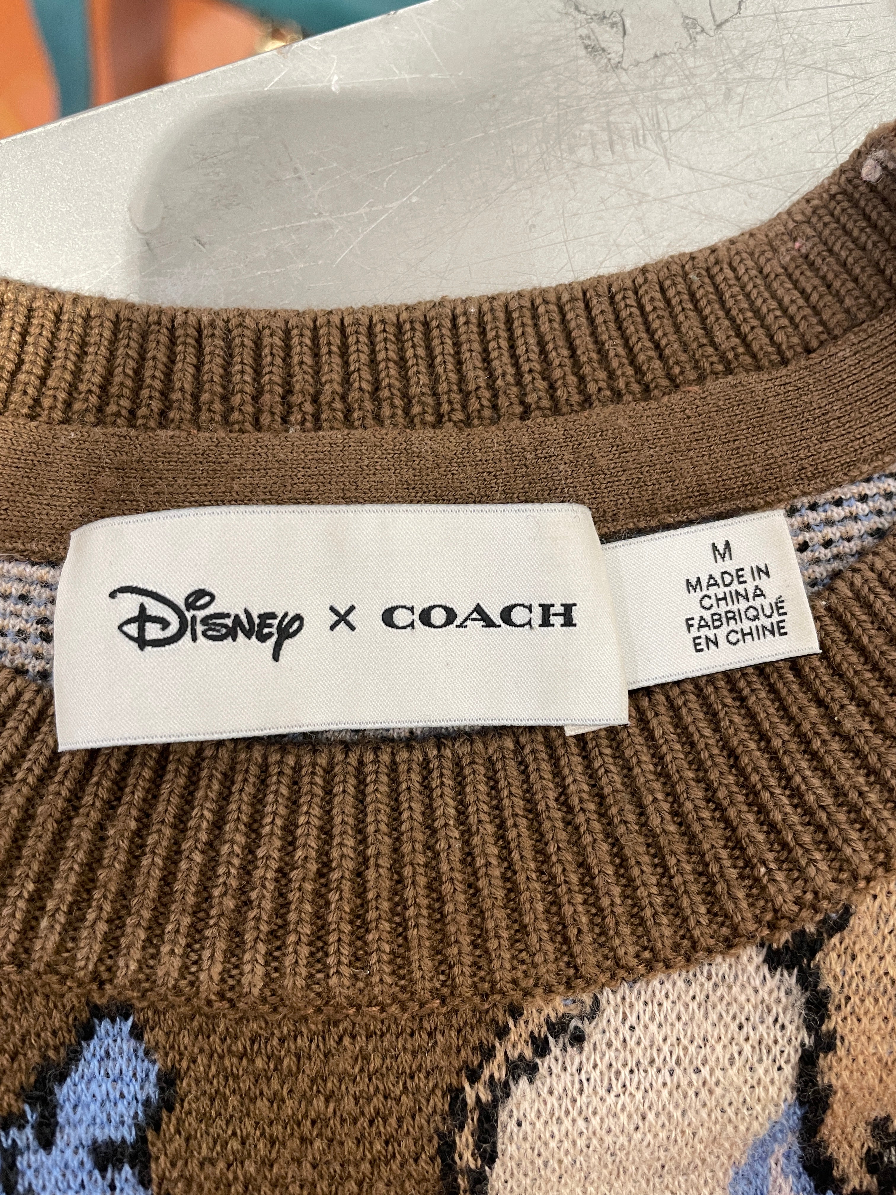 COACH/Sweater/M/Wool/BRW/Disney x Coach Dumbo Sweater view 3