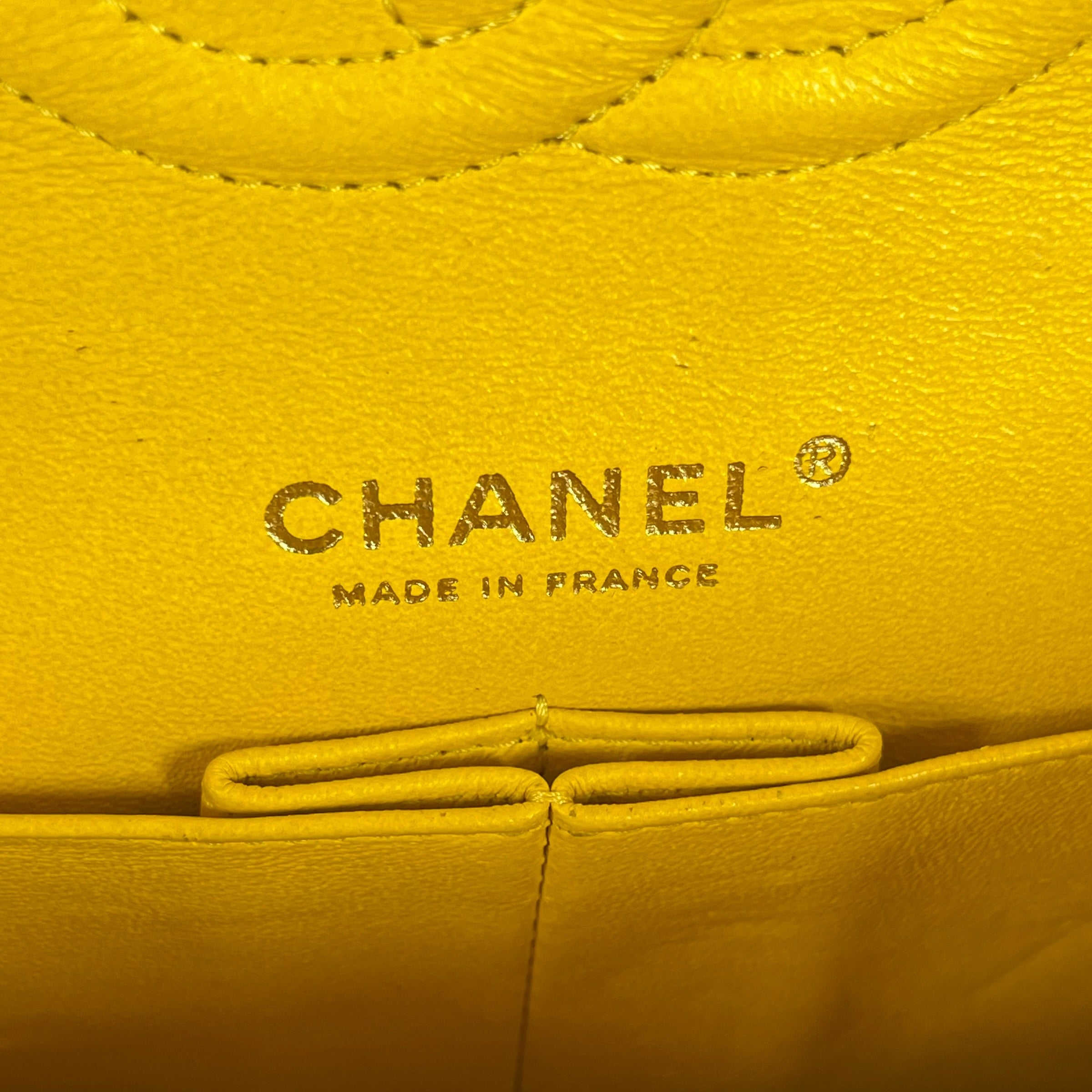 CHANEL/Bag/Velour/YEL/VELVET CC FLAP view 5
