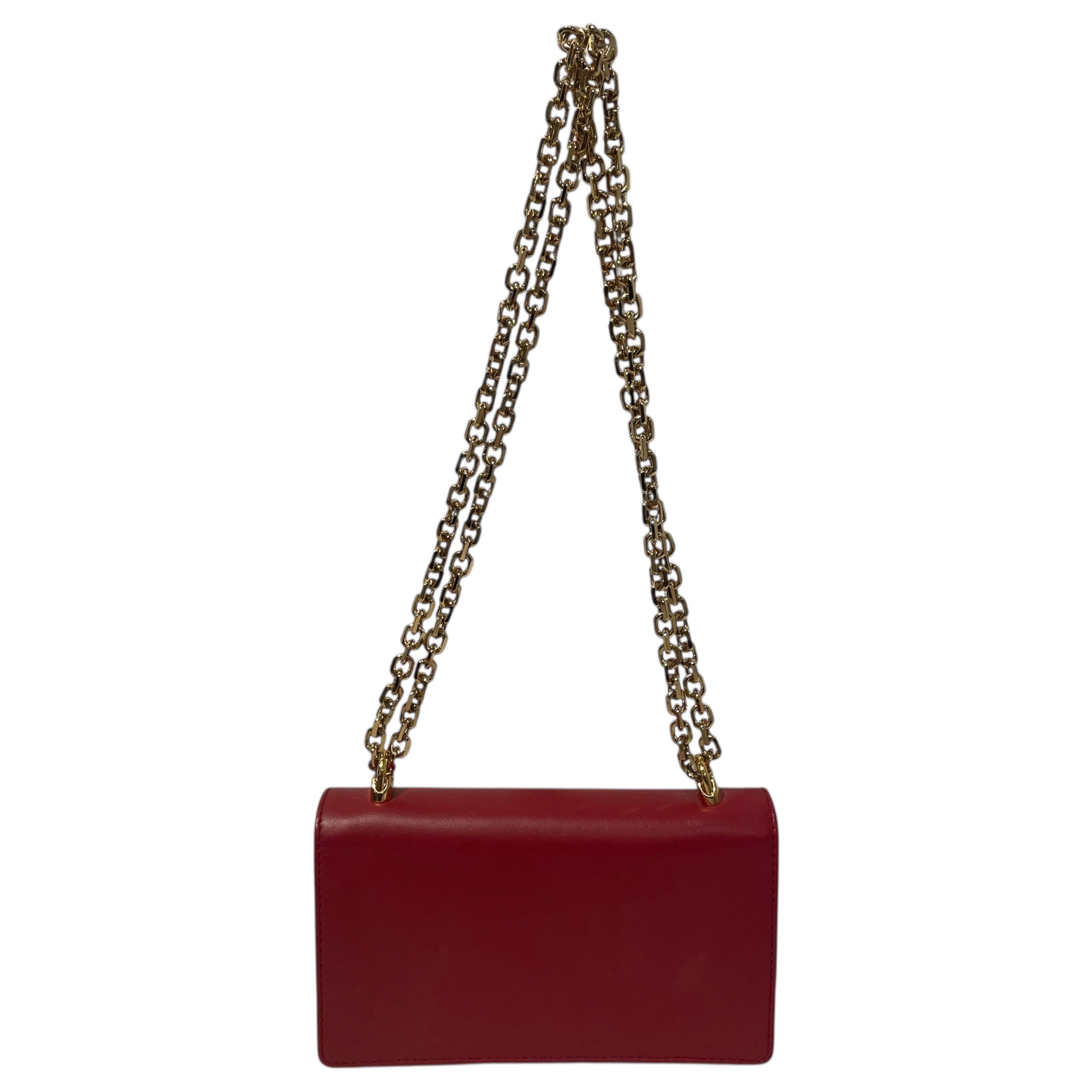 DOLCE&GABBANA/Cross Body Bag/Leather/RED/ view 2