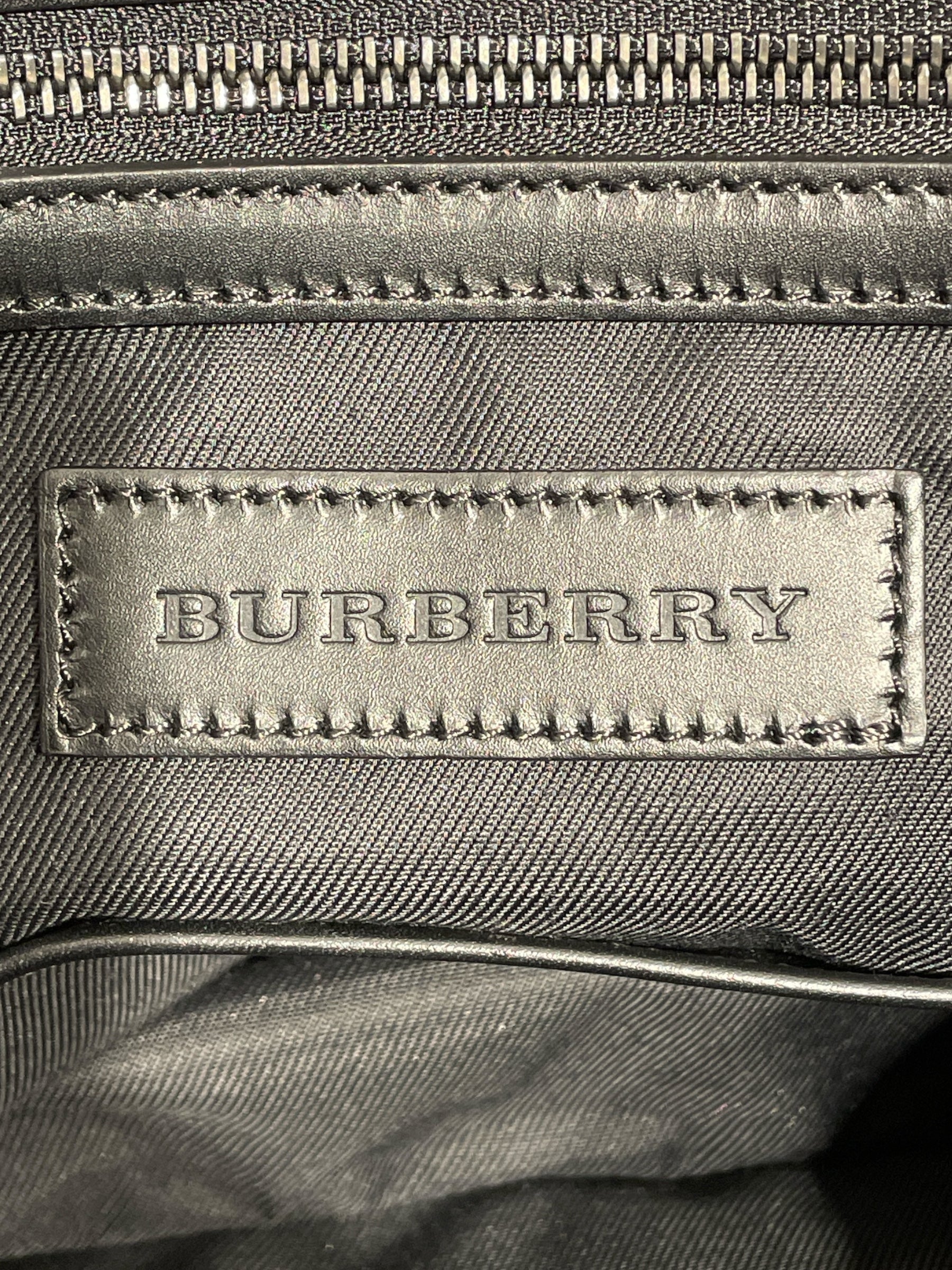 BURBERRY/Cross Body Bag/Plaid/BLK/ view 5