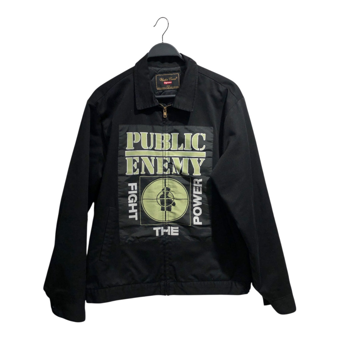 UNDERCOVER/Supreme/Jacket/L/Cotton/BLK/Graphic/public enemy view 1