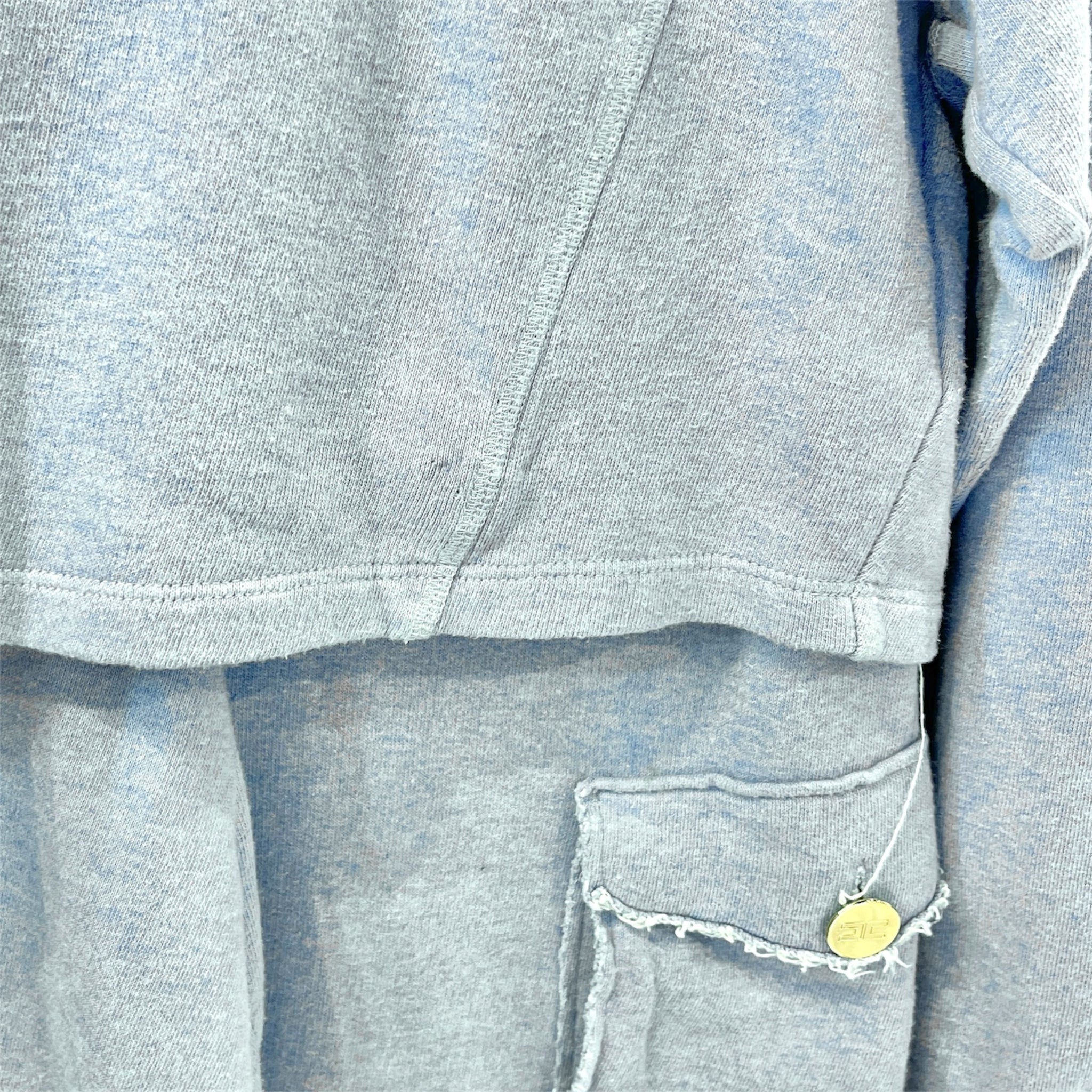 ELISABETTA FRANCHI/T&B Set/Monogram/Cotton/BLU/Sweat Suit view 6