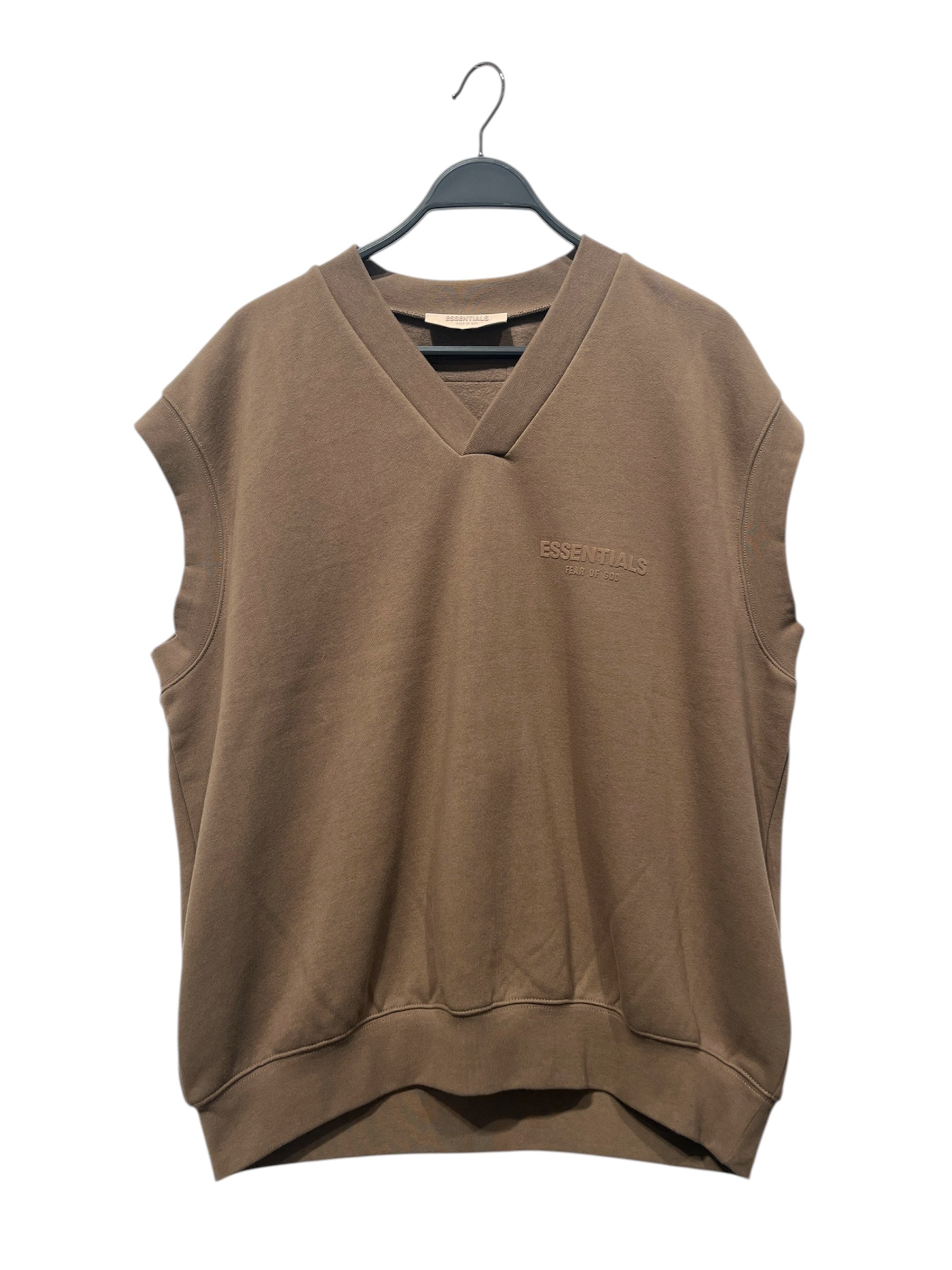 FOG ESSENTIALS/Vest/L/Cotton/GRN/sweater vest view 1