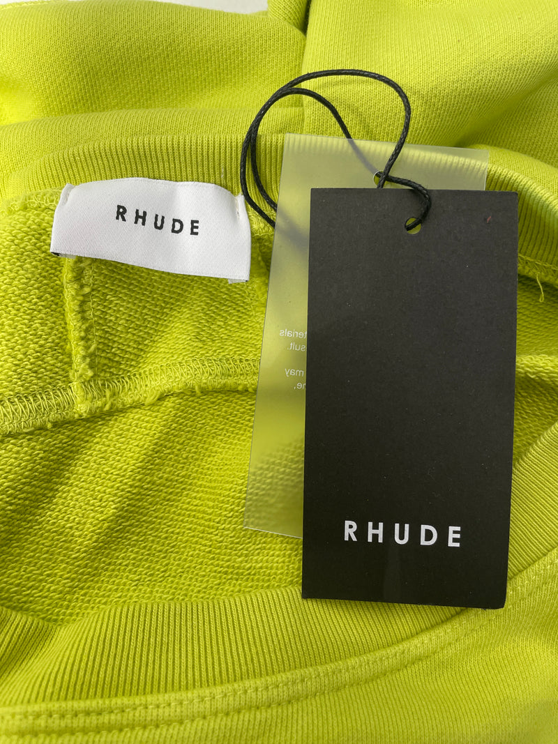 RHUDE/Sweatshirt/XL/Cotton/YEL/