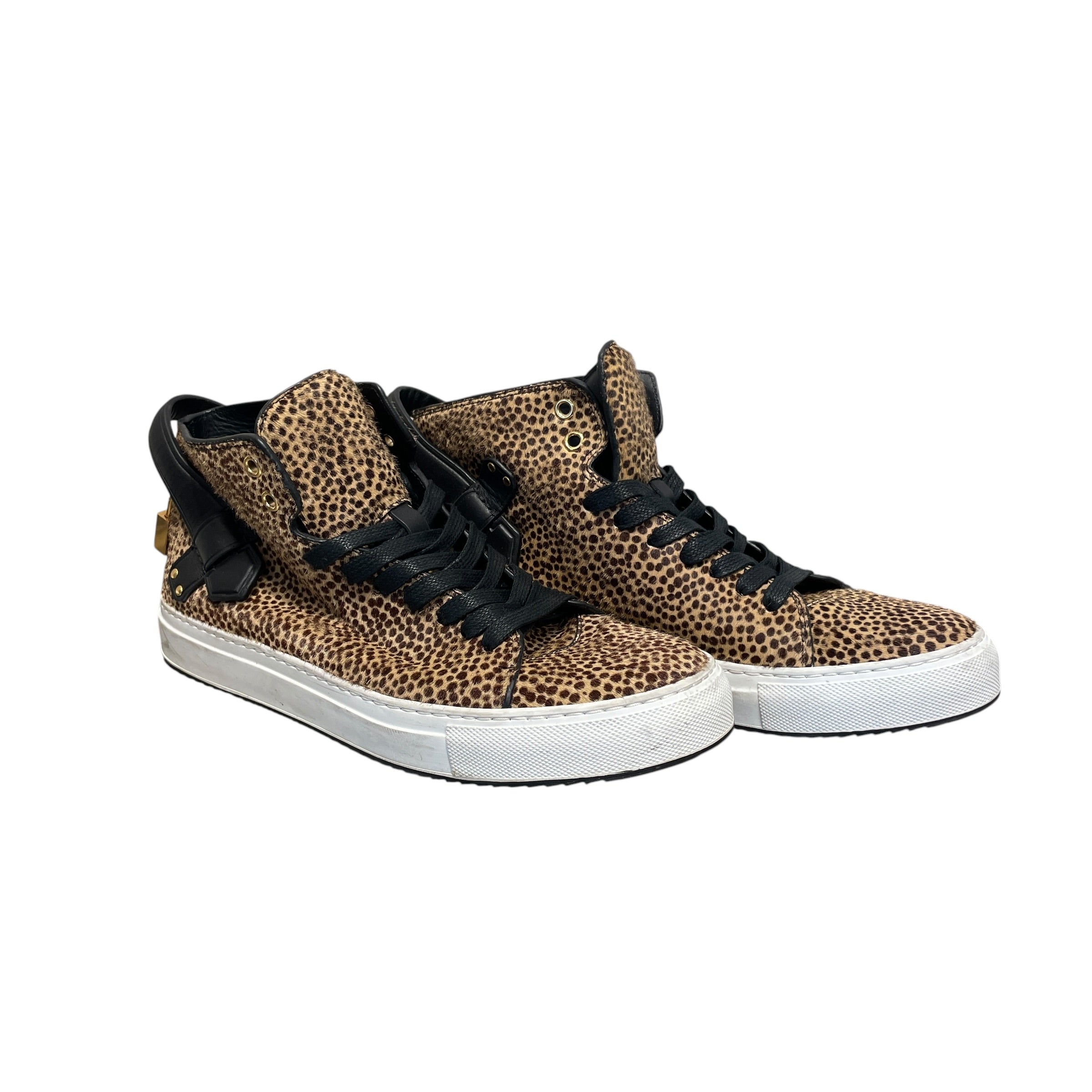 BUSCEMI/Hi-Sneakers/EU 41/Animal Pattern/Fake Fur/CML/Ponyhair 100mm view 1