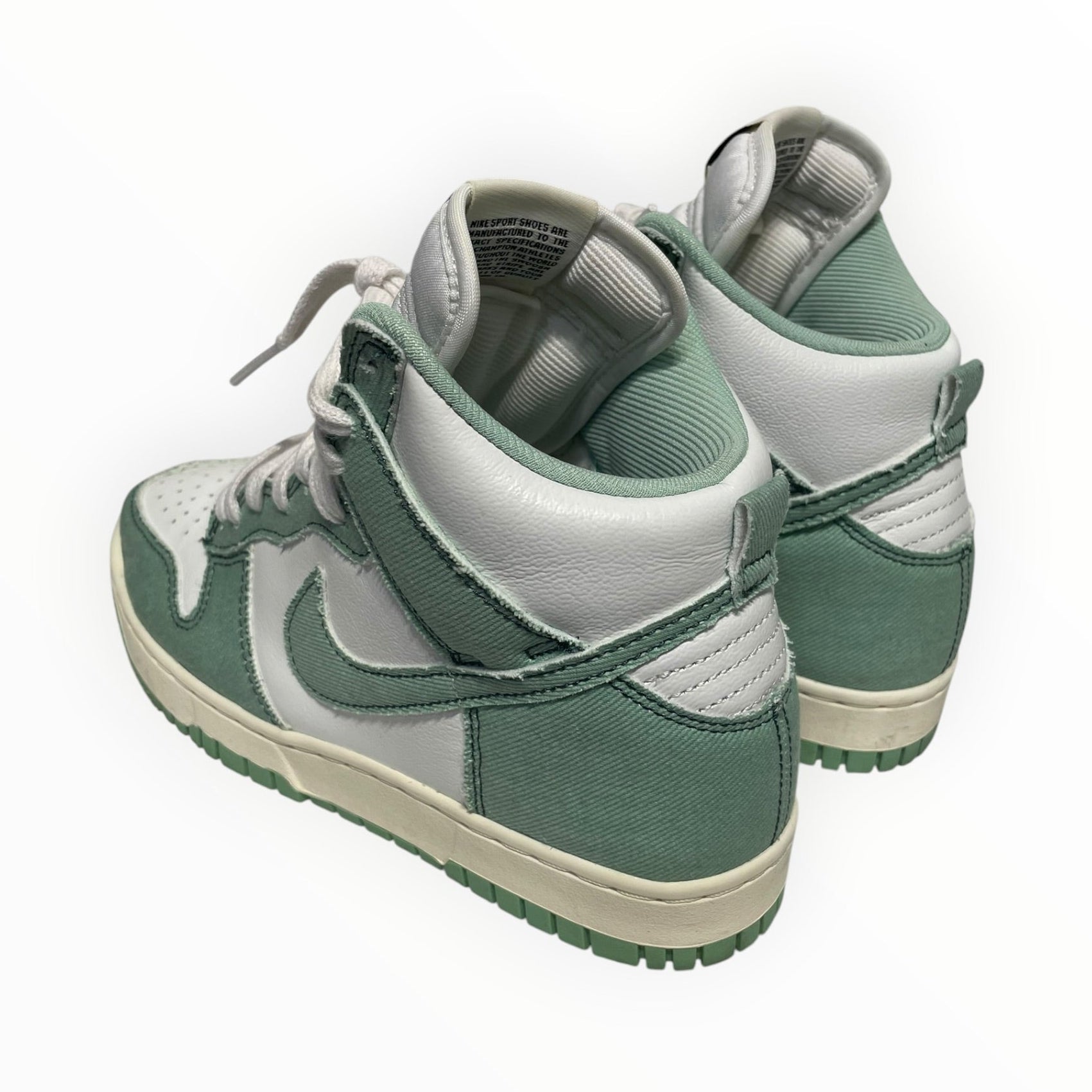 NIKE/DUNK HIGH/Low-Sneakers/US 7.5/Cotton/GRN/DV1143-300 view 2