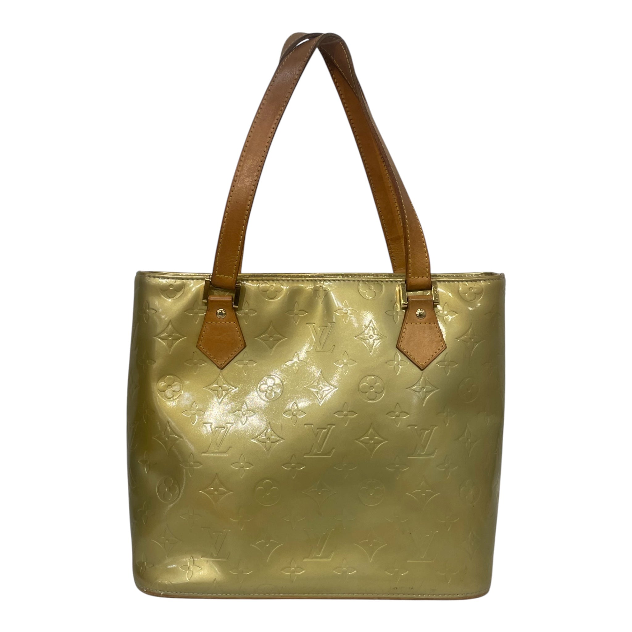 LOUIS VUITTON/Hand Bag/Monogram/Leather/CML/tompkins vernis bronze view 2
