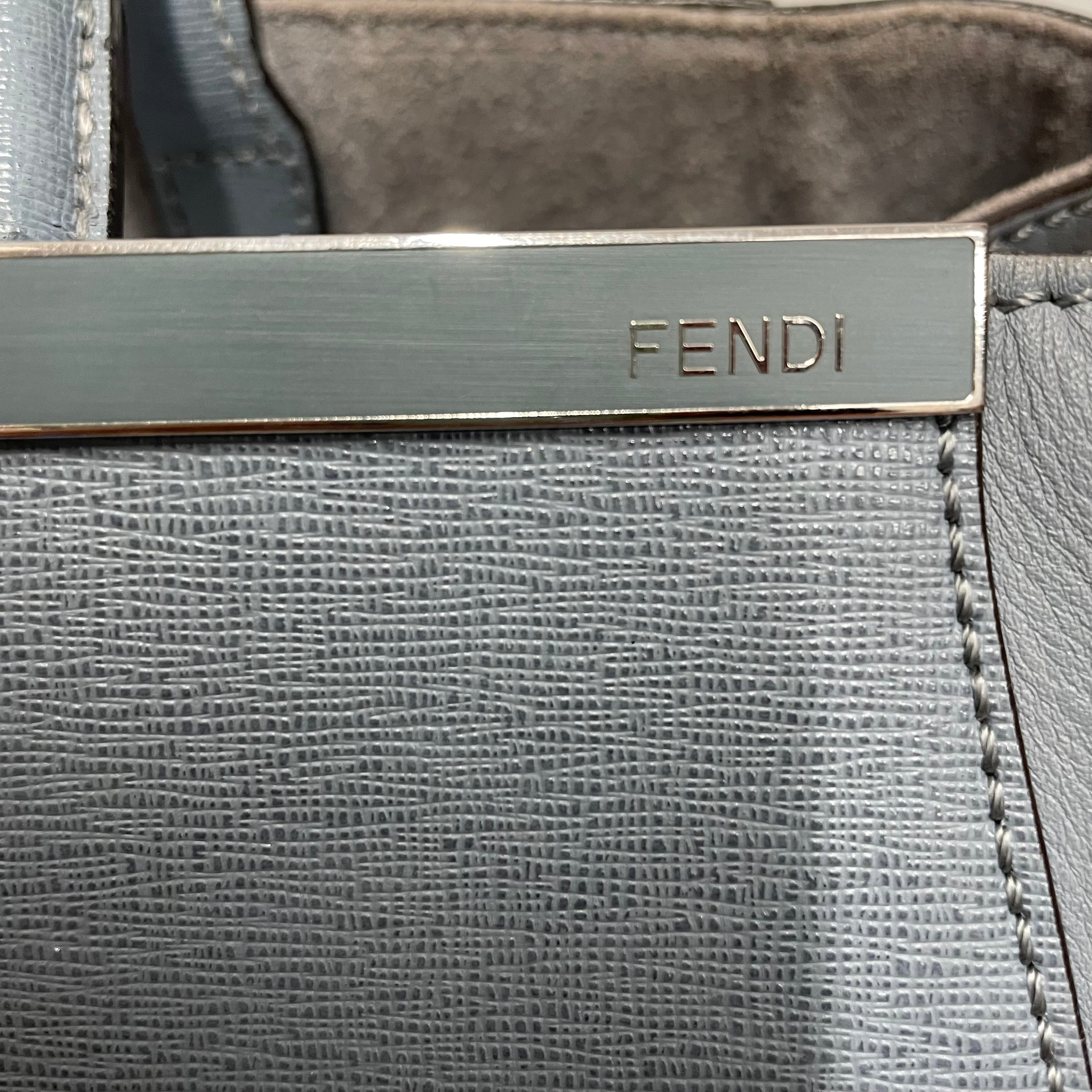 FENDI/Hand Bag[PO]/GRY/Leather/8BH251 view 4