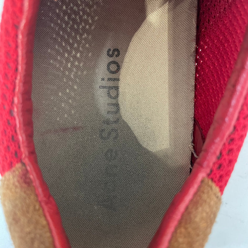 Acne Studios/Low-Sneakers/US 9/Cotton/RED/