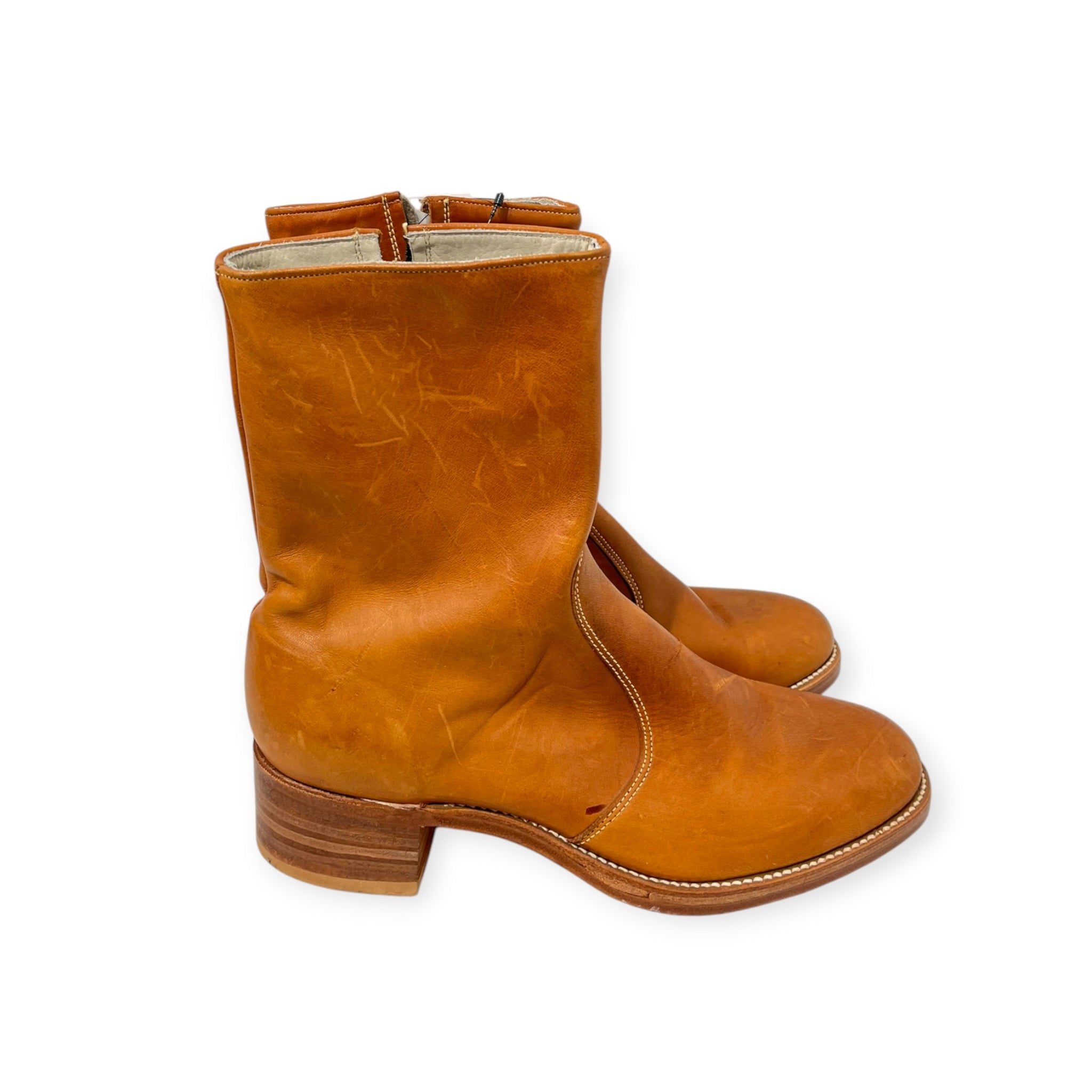 Vintage/Boots/US 10/Leather/BRW/DINGO BRAND SIDE ZIP BOOT view 6