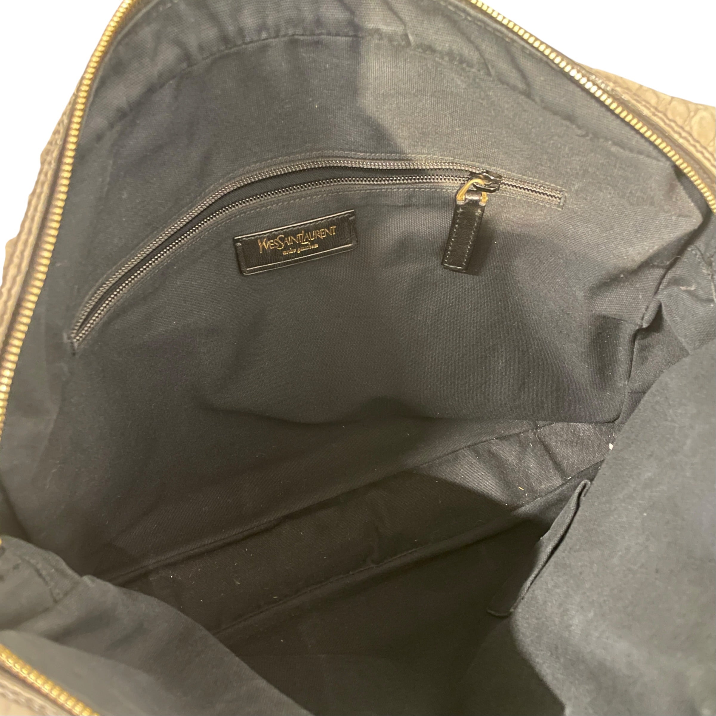 YVES SAINT LAURENT/Hand Bag/Leather/GRY/X679WCQ view 4