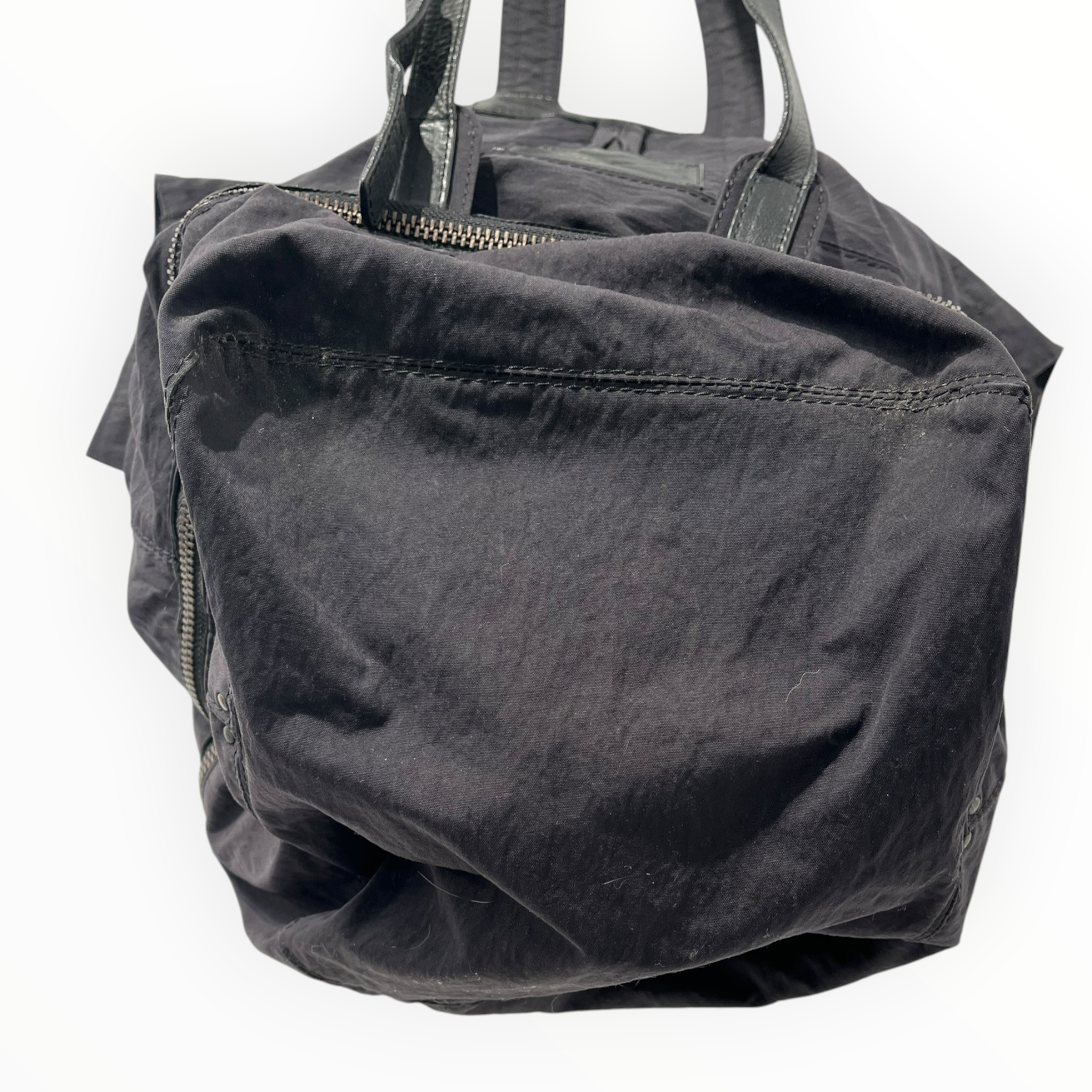 Jerome Dreyfuss/Backpack/Nylon/BLK/BOTTOM ZIP FLAP CLOSURE PIERRE view 5