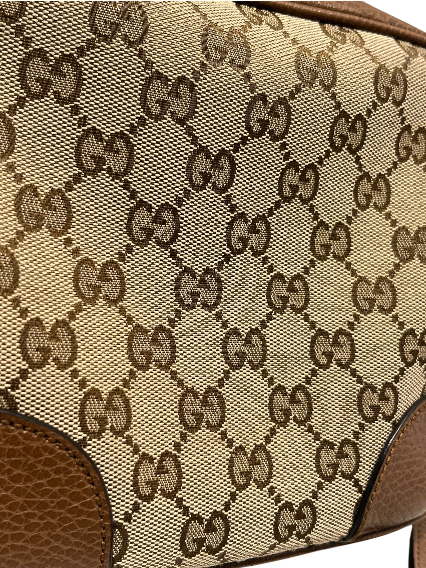 GUCCI/Cross Body Bag/Monogram/CML/GG Canvas bree mini view 3