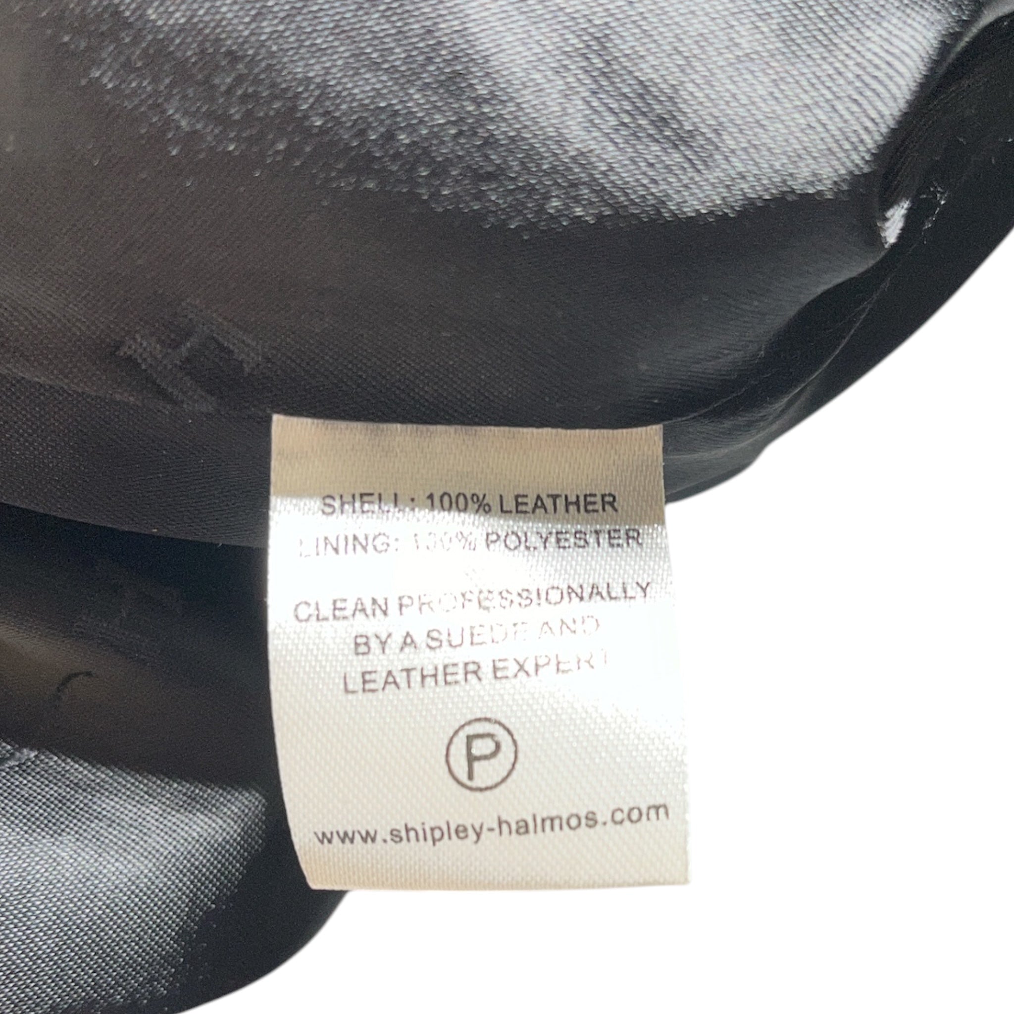 SHIPLEY&HALMOS/Leather Jkt/Leather/BLK/ view 4