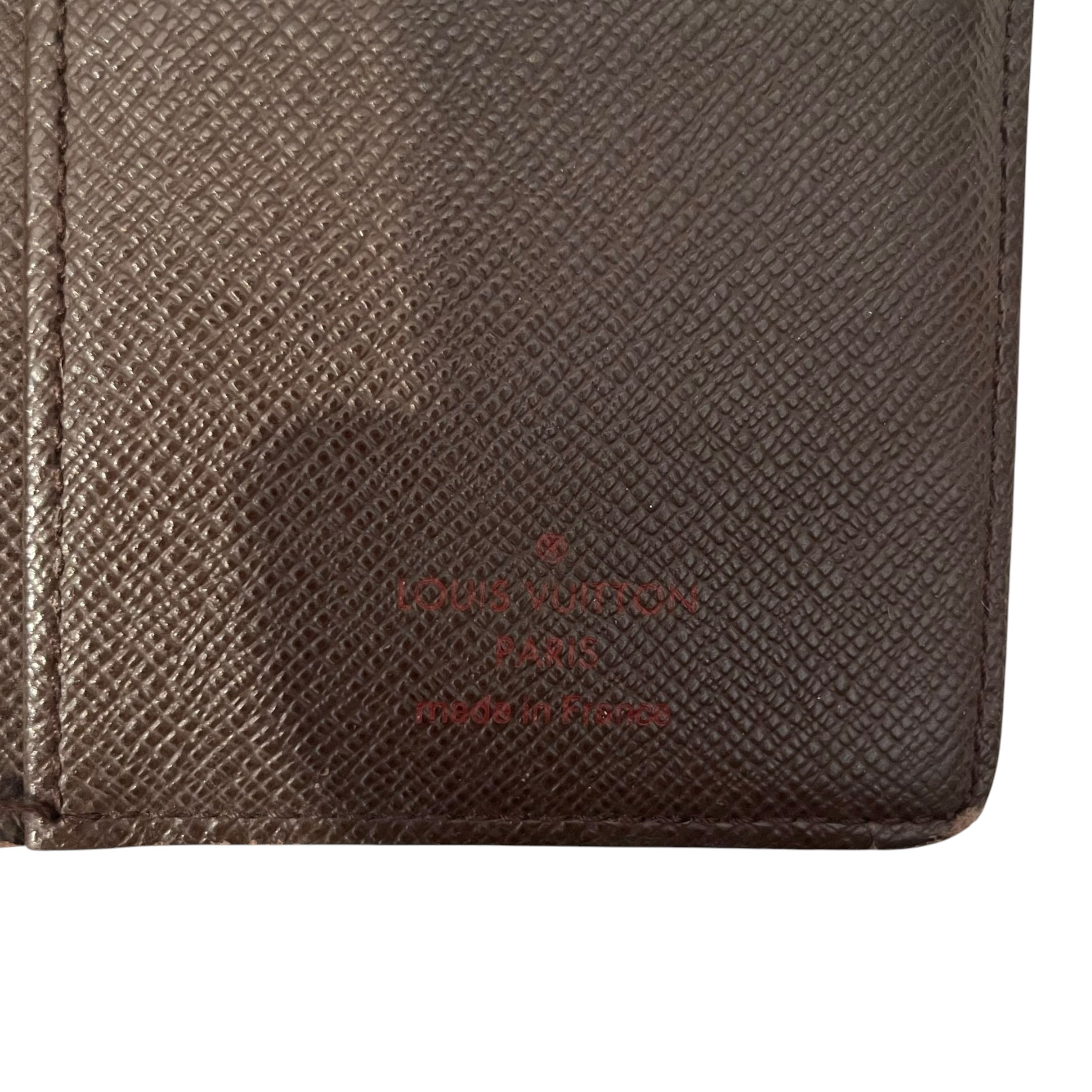 LOUIS VUITTON/Wallet/Monogram/Leather/BRW/L's/Damier Canvas Brazza Wallet view 3