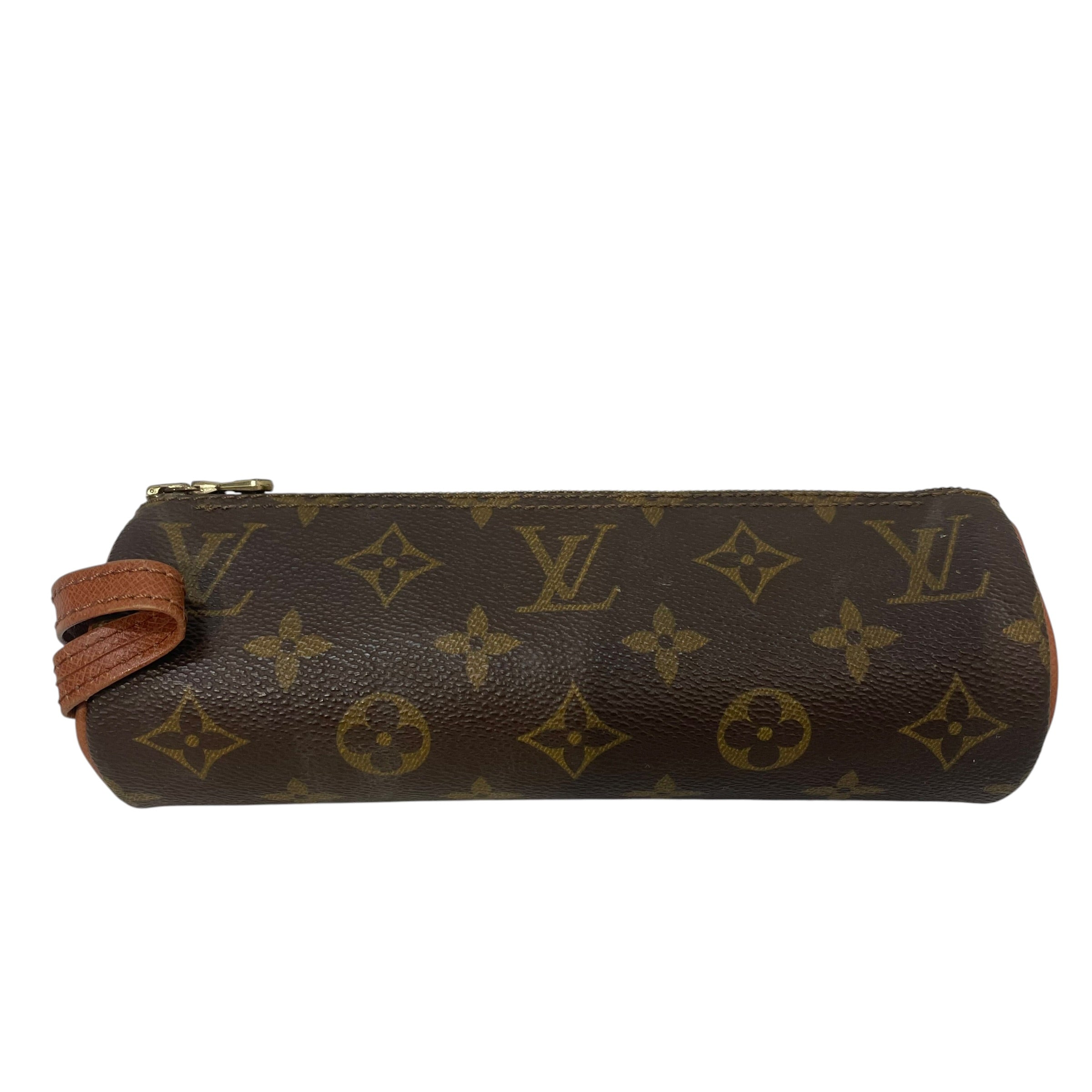 LOUIS VUITTON/Pouch/Monogram/Leather/BRW/papillon pochette view 1