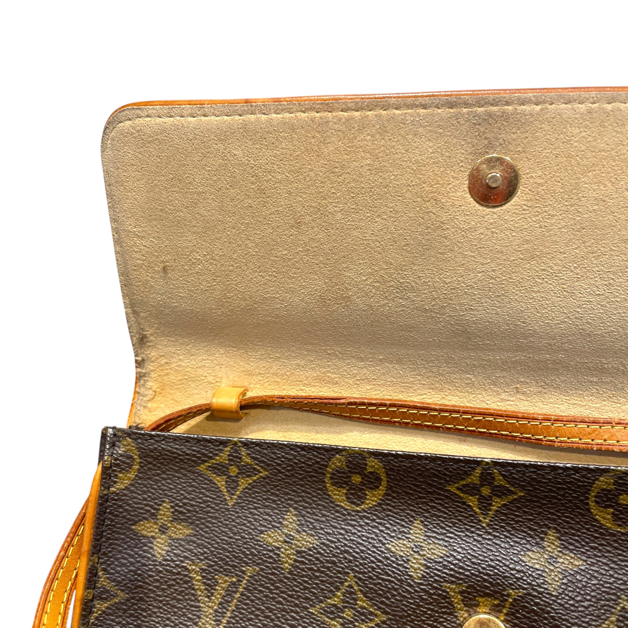 LOUIS VUITTON/Bag/Monogram/Leather/BRW/Pochette Twin DM view 6