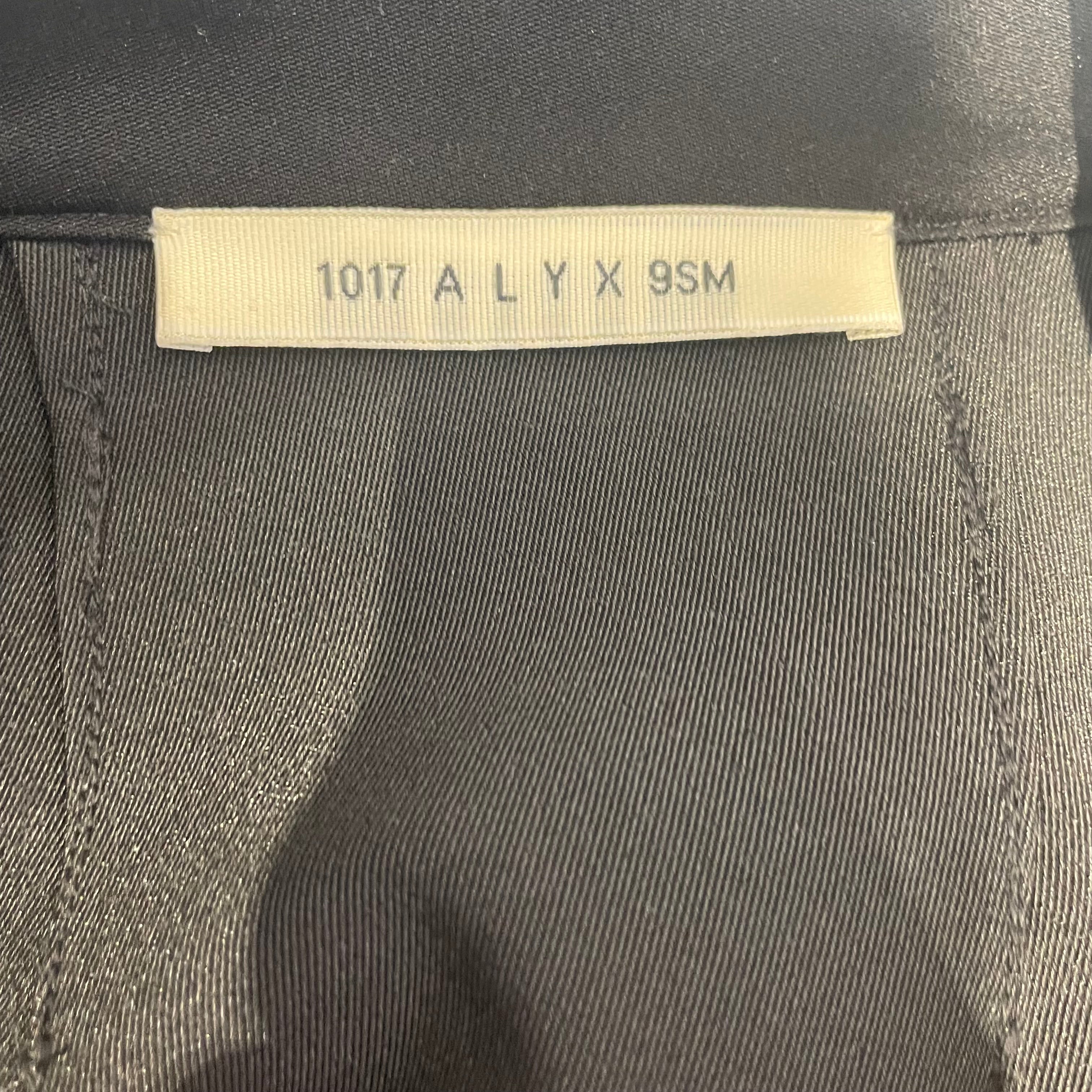 1017 ALYX 9SM(ALYX)/Jacket/M/Polyester/BLK/Tracktor -Buckle Detail view 3