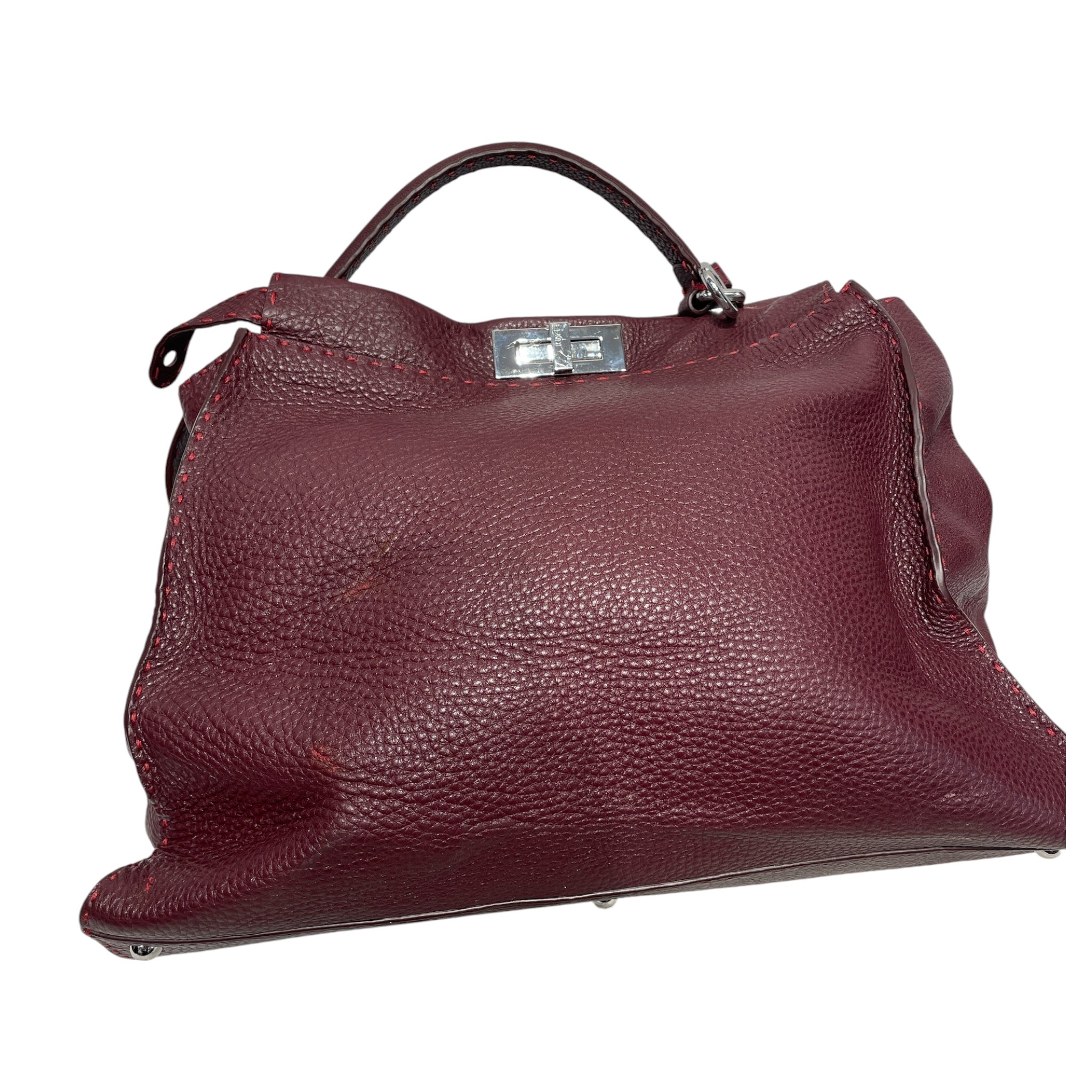 FENDI/Hand Bag/Leather/BRD/peekaboo view 6