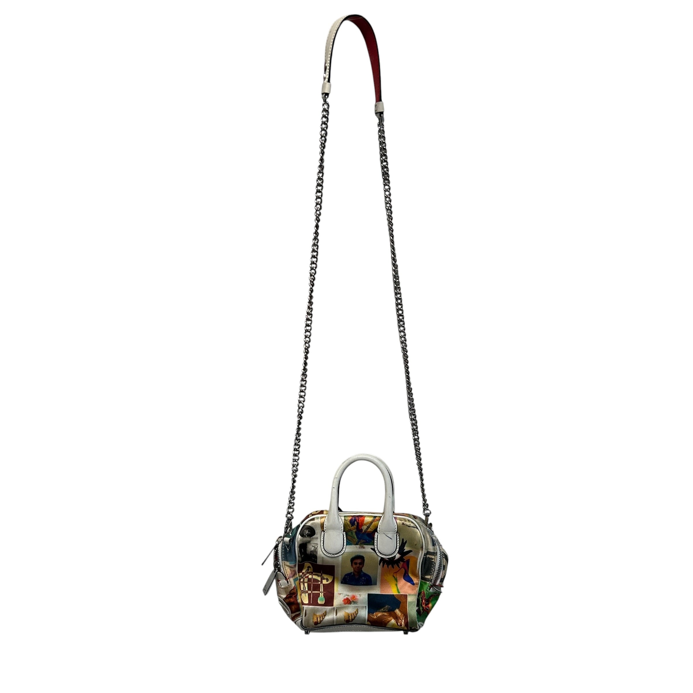 Christian Louboutin/Cross Body Bag/All Over Print/Cotton/MLT/Picture Collage Crossbody Bag view 2