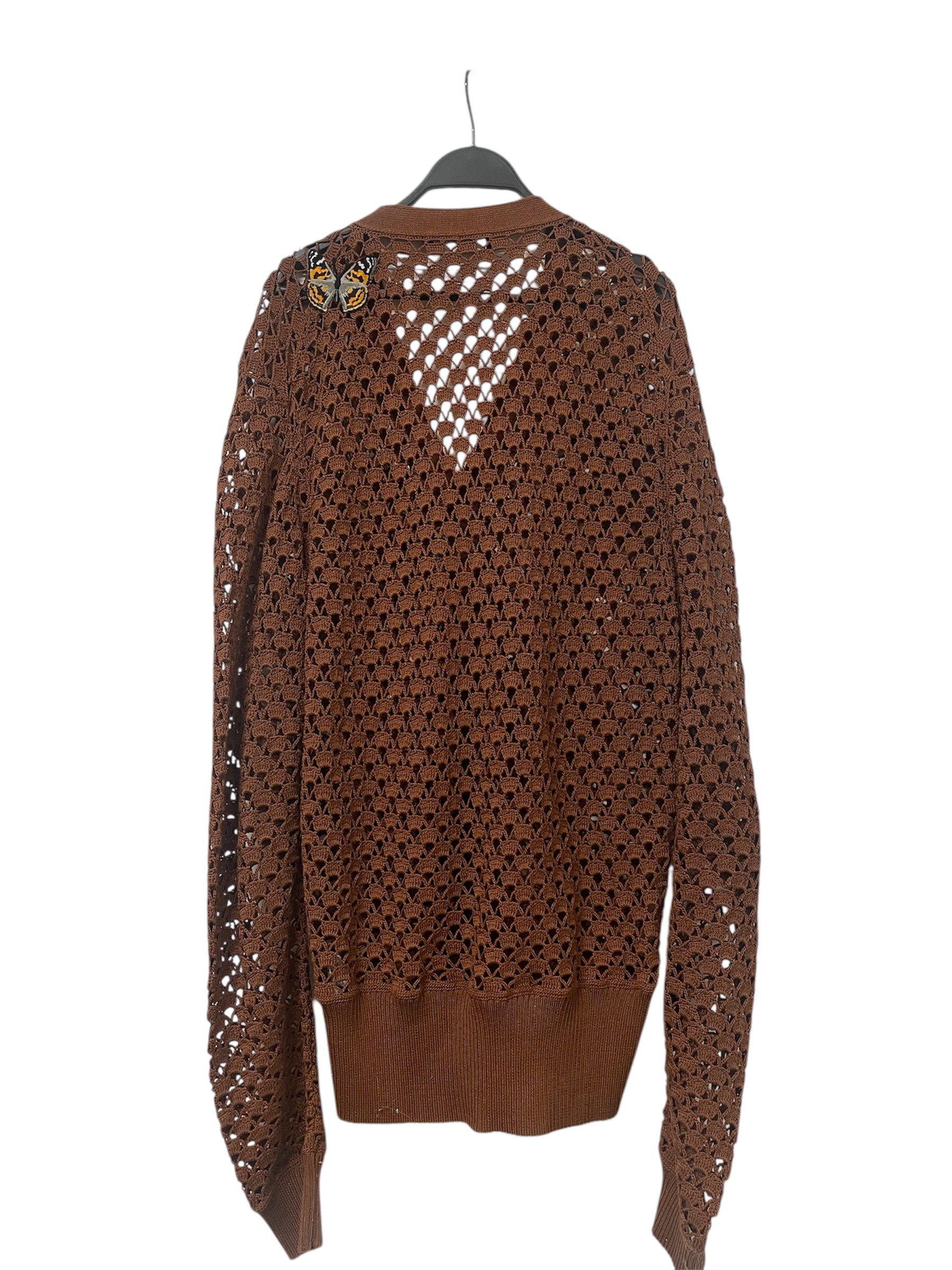 DOLCE&GABBANA/Cardigan/56/Cotton/BRW/ANIMALS KNIT view 2