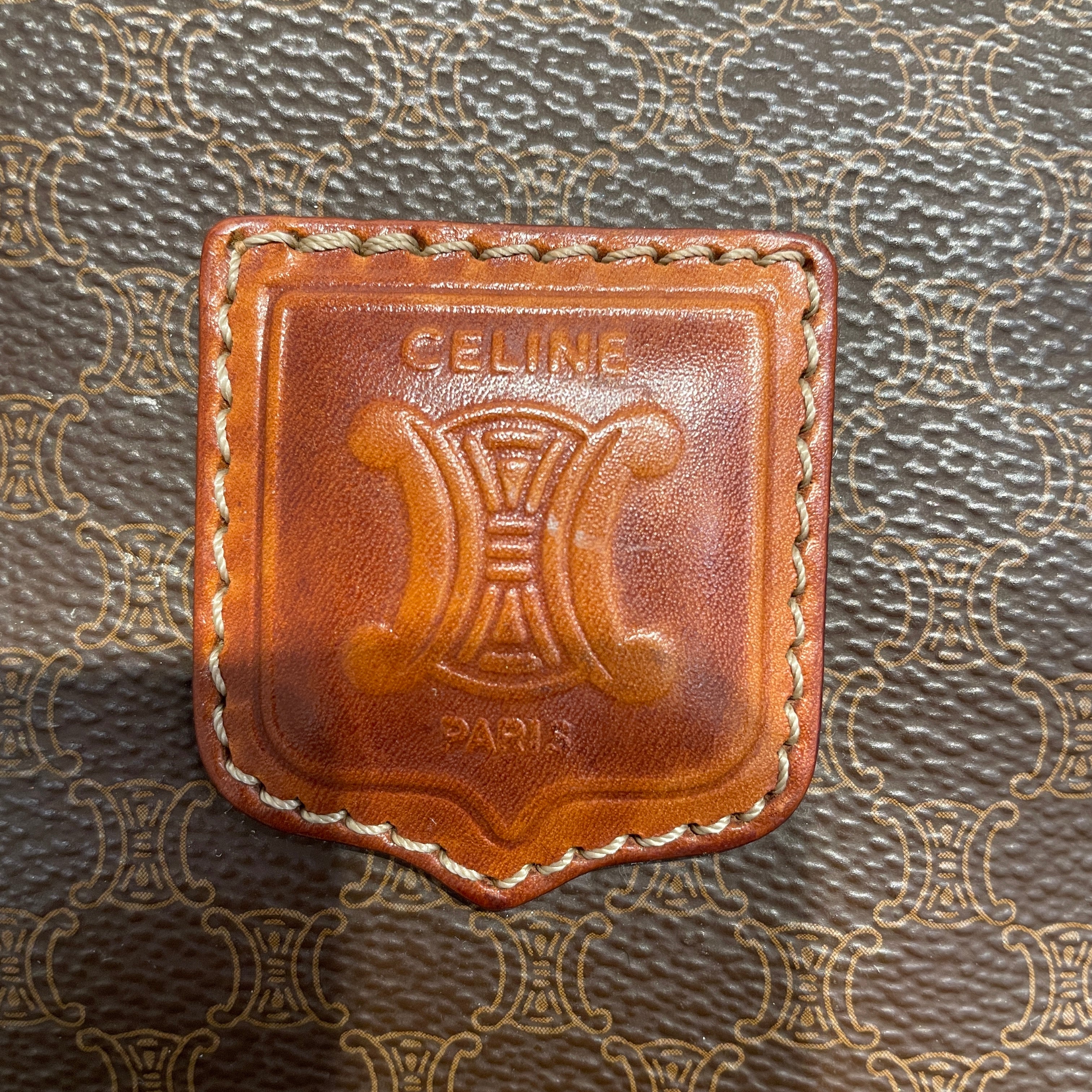 CELINE/Boston Bag/Monogram/BRW/Boston view 3