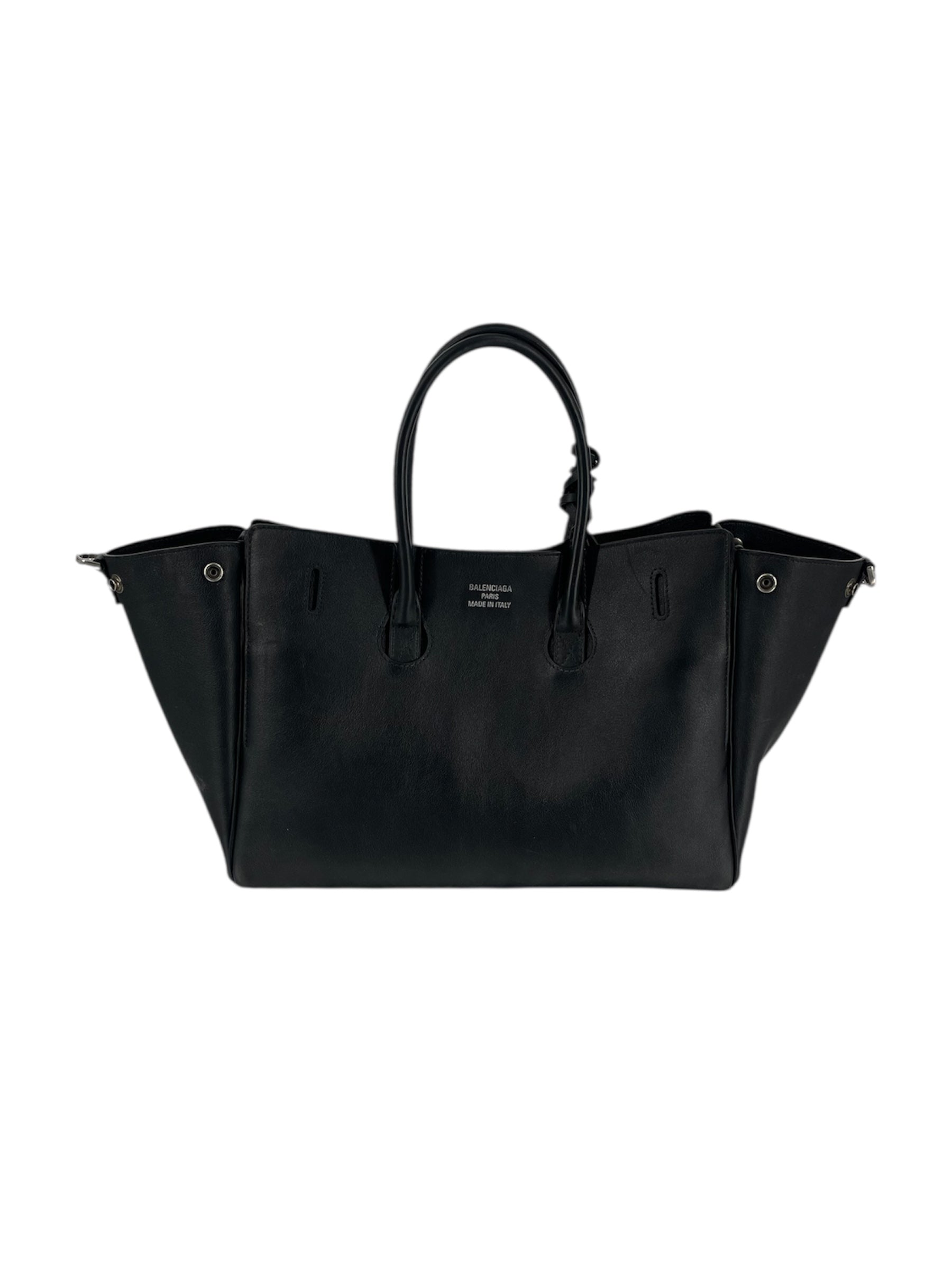 BALENCIAGA/Hand Bag/Leather hi/BLK/BEL AIR CARRY ALL view 4