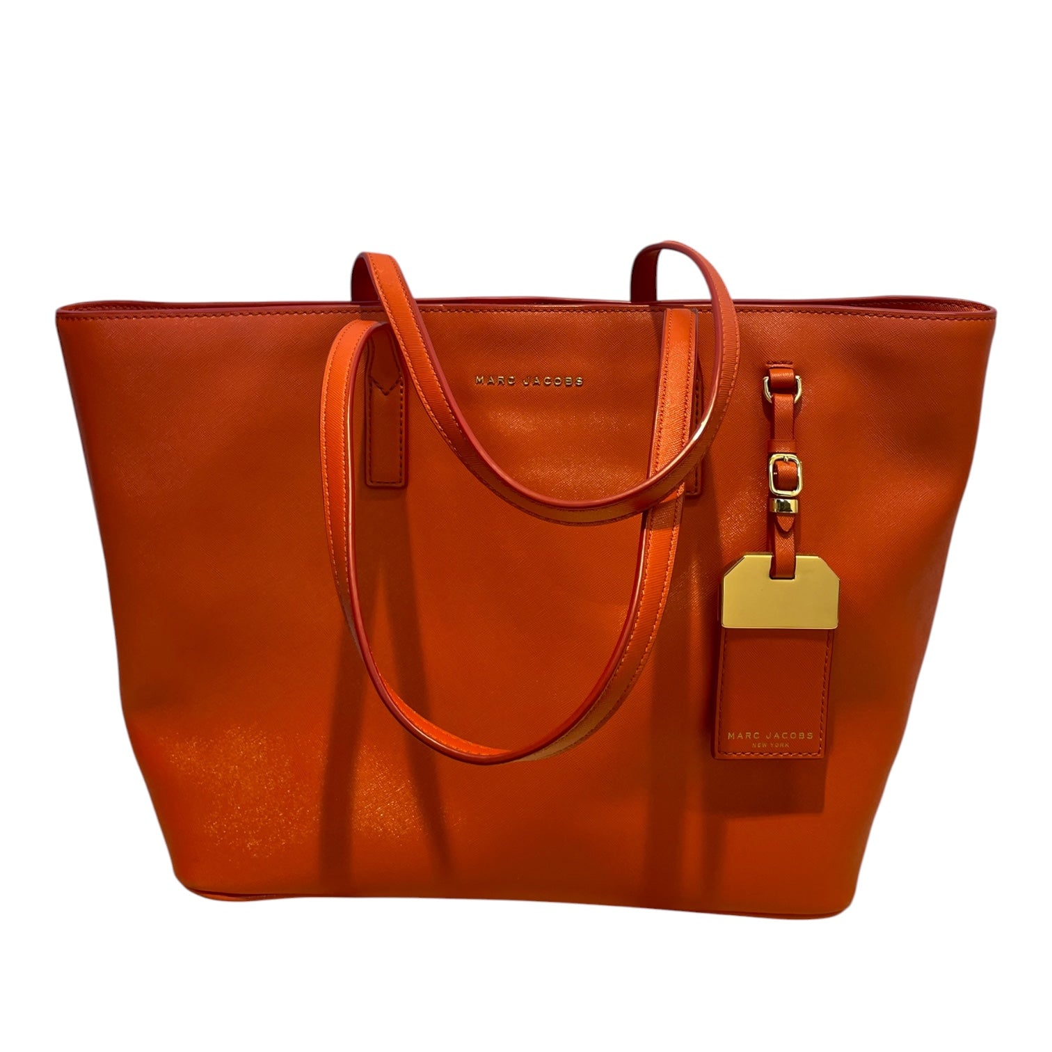 MARC JACOBS/Hand Bag/Leather/ORN/GOLD HANGING ACCESSORY view 1