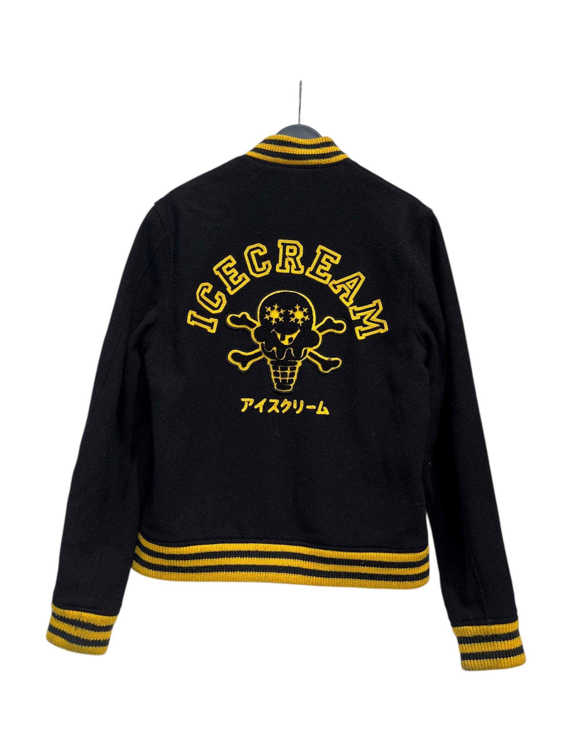 ICE CREAM/Souvenir Jkt/M/Cotton/BLK/CORDED BIKER JACKET view 2