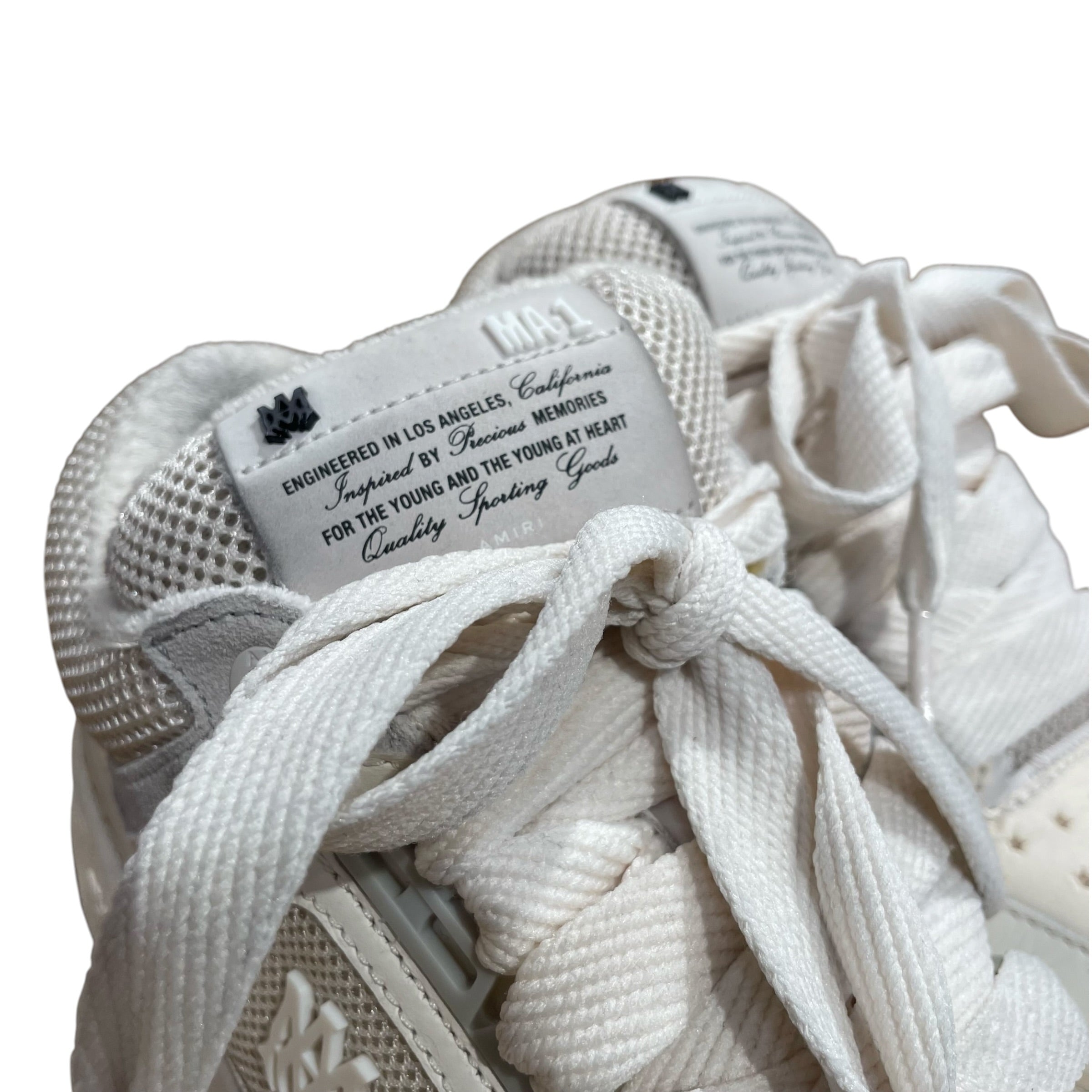 AMIRI/Low-Sneakers/US 7/Cotton/WHT/MA-1 view 6
