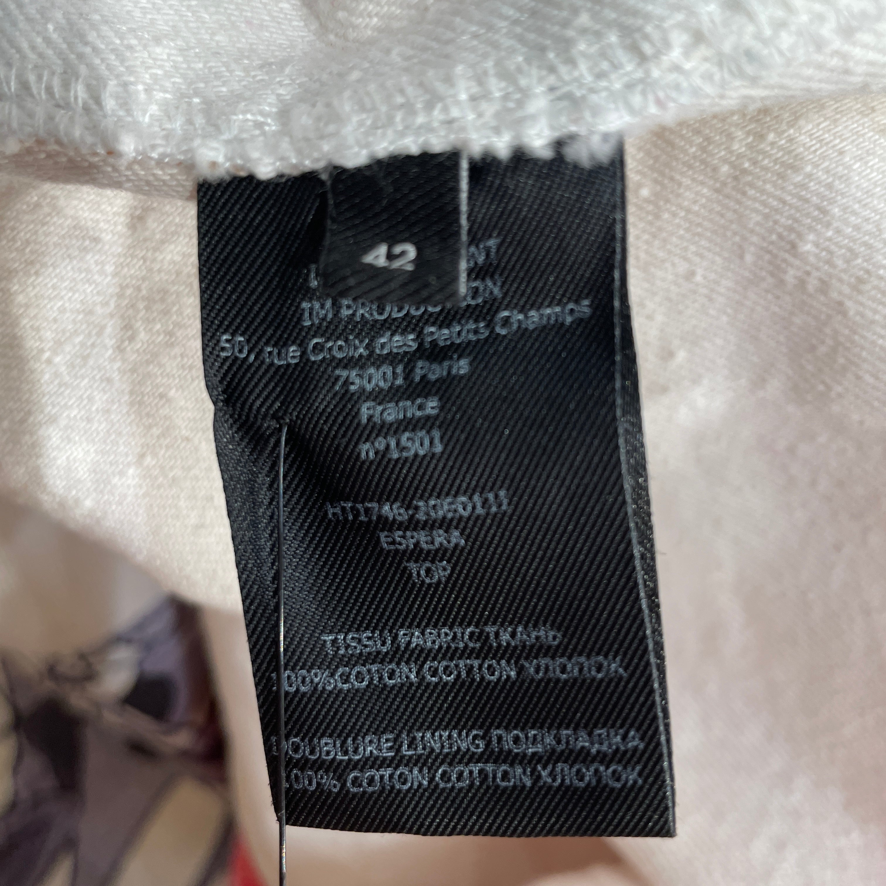 ISABEL MARANT/Jacket/42/Cotton/MLT/TIE DYE DOUBLE BUTTON JACKET view 3