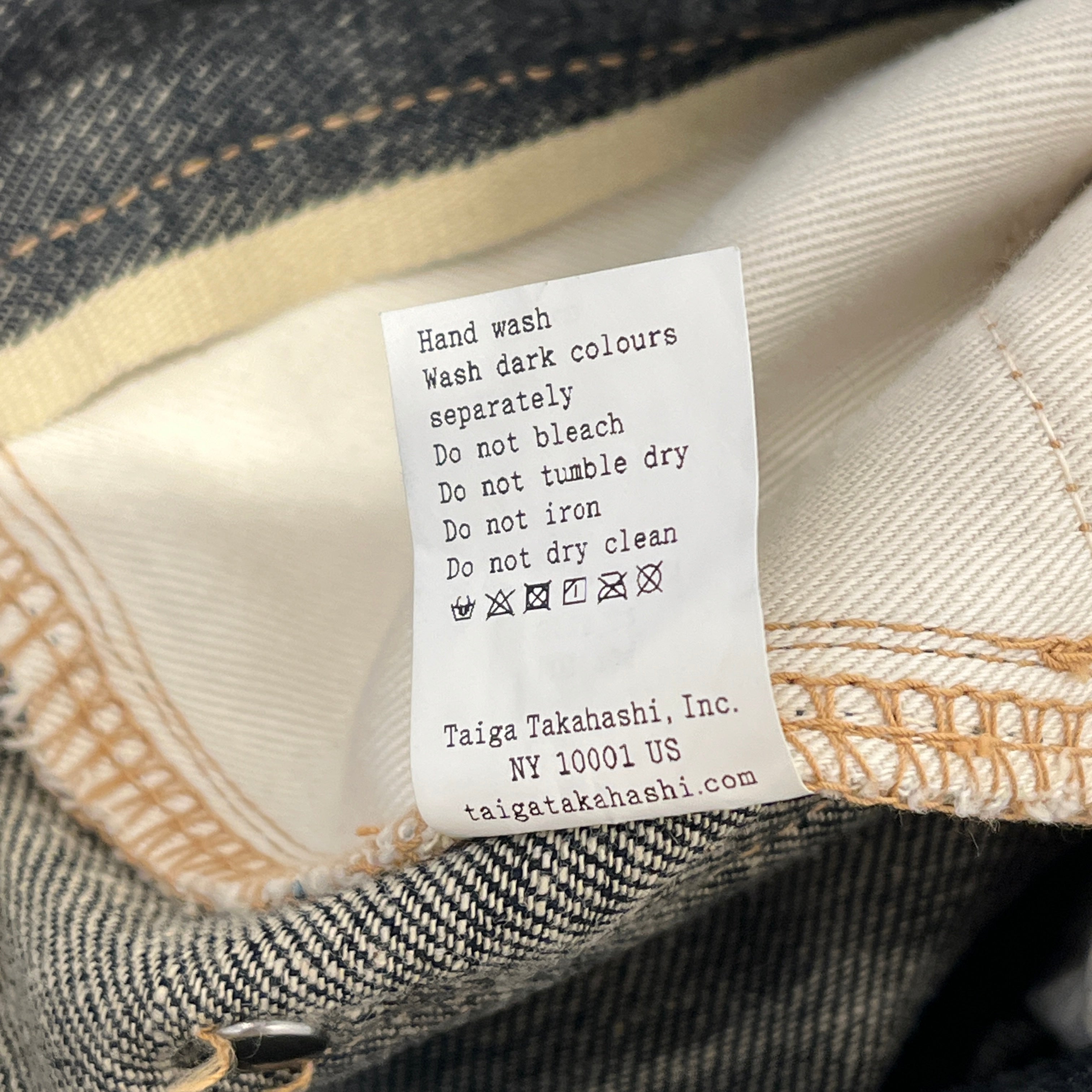 Taiga Takahashi/Straight Pants/32/Denim/IDG/ view 5