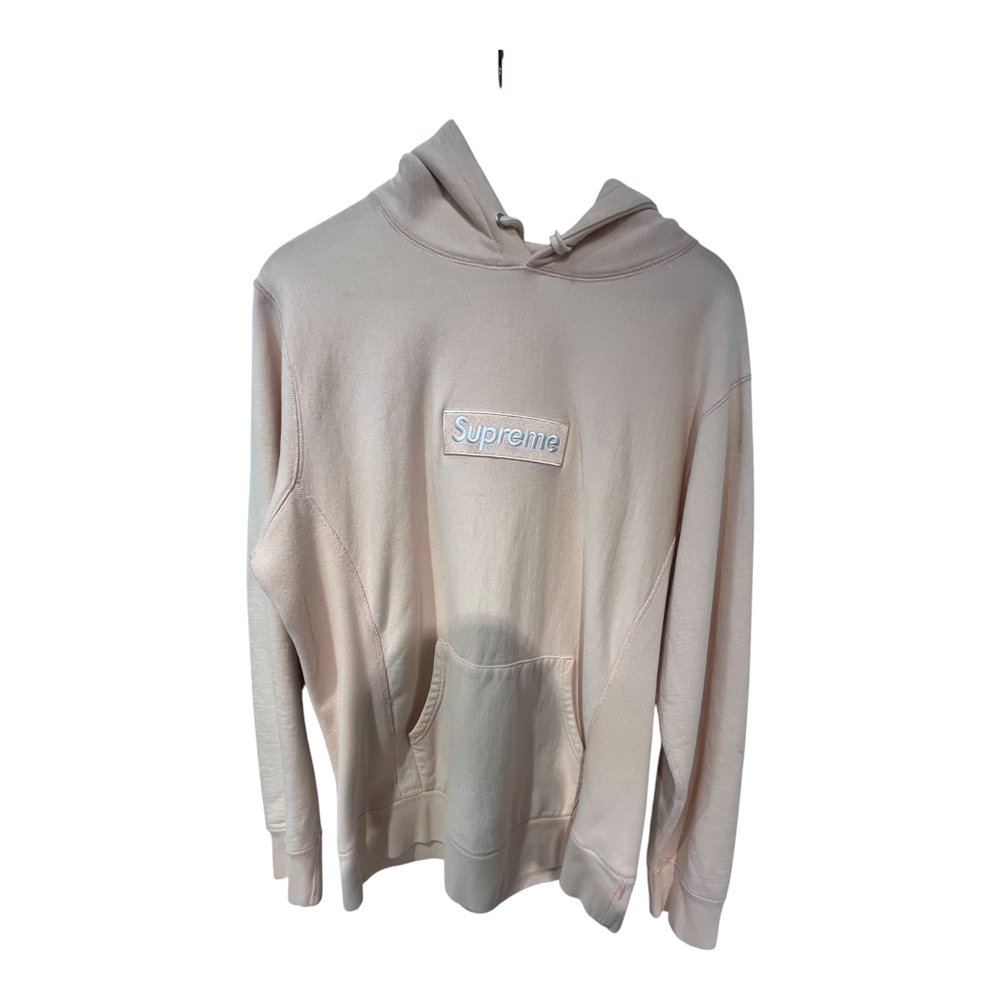Supreme/Hoodie/L/Cotton/BEG/101837 2016 PEACH BOX LOGO view 1