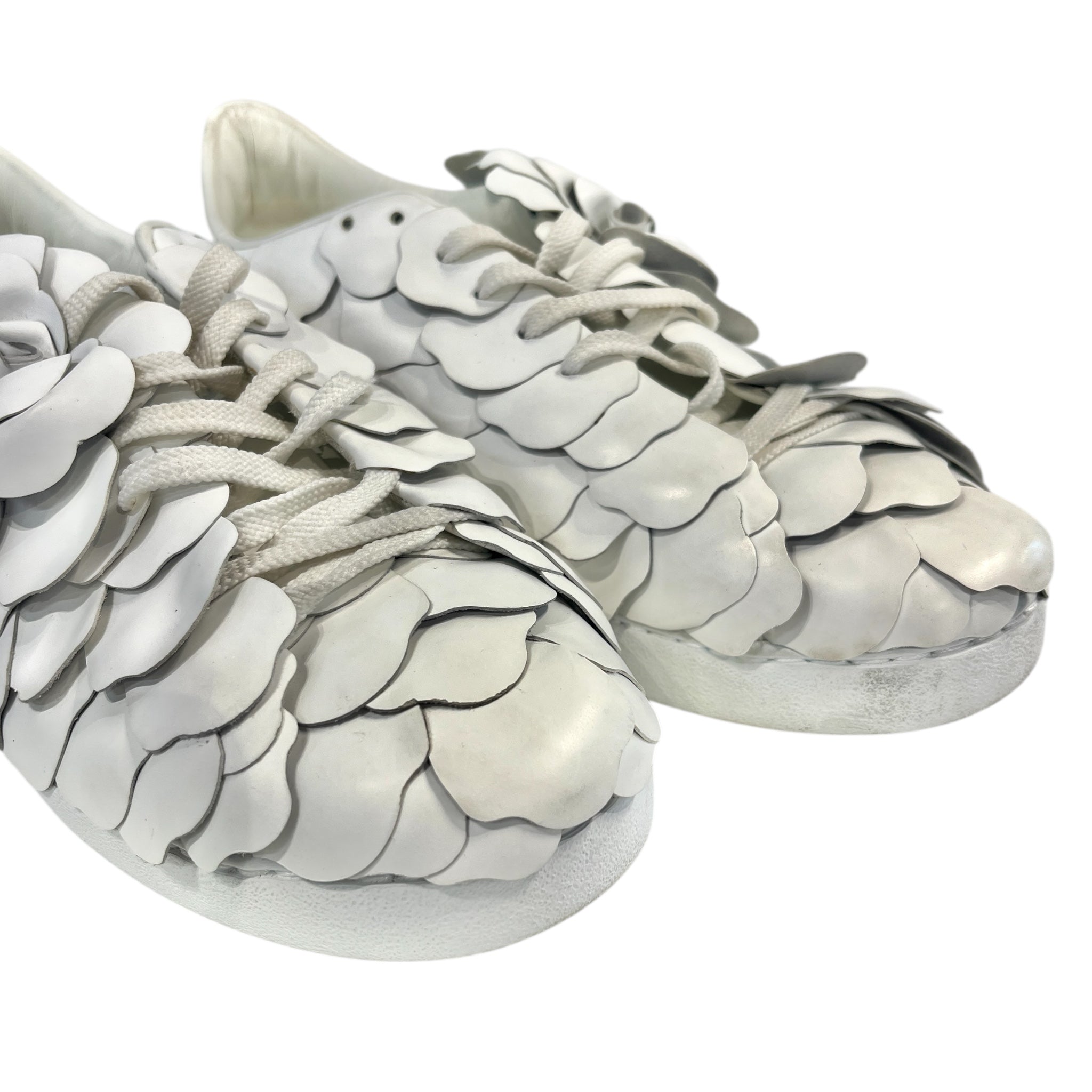 VALENTINO GARAVANI/Low-Sneakers/EU 45/Leather/WHT/ view 5