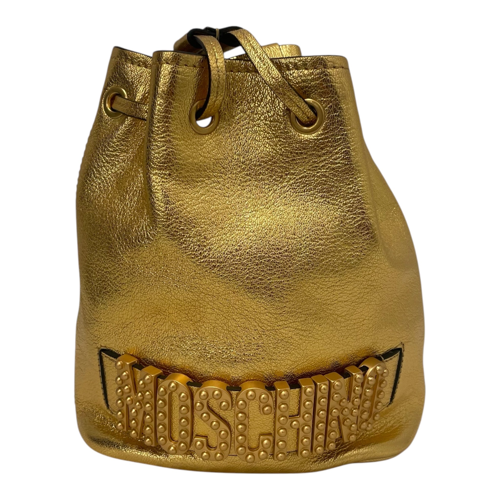 MOSCHINO/Hand Bag/Leather/GLD/ view 1