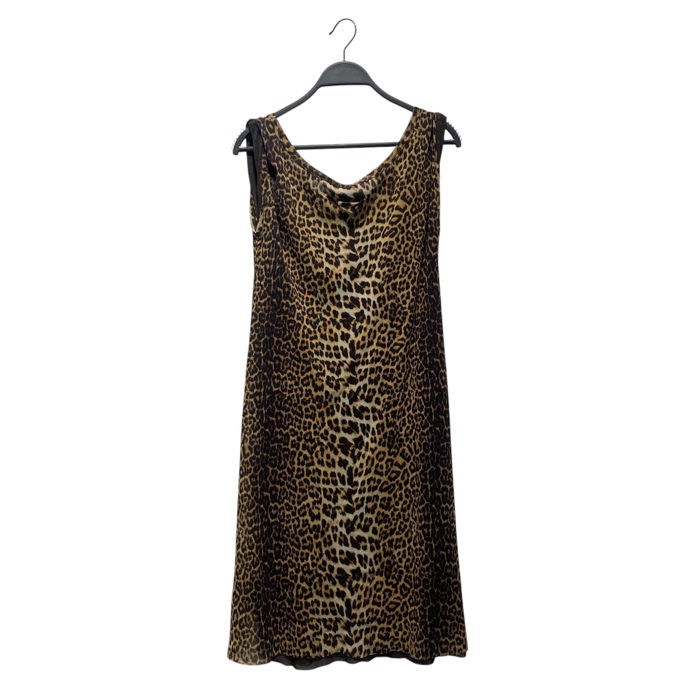 Jean Paul Gaultier/SS Blouse/S/Leopard/Rayon/BLK/FLORAL LEOPARD view 2