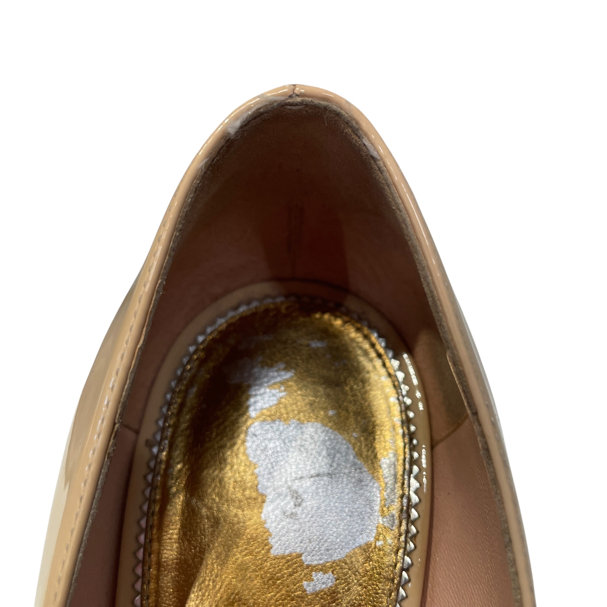 TOM FORD/Heels/US 7.5/Leather/BEG/Patent Leather Pump view 12