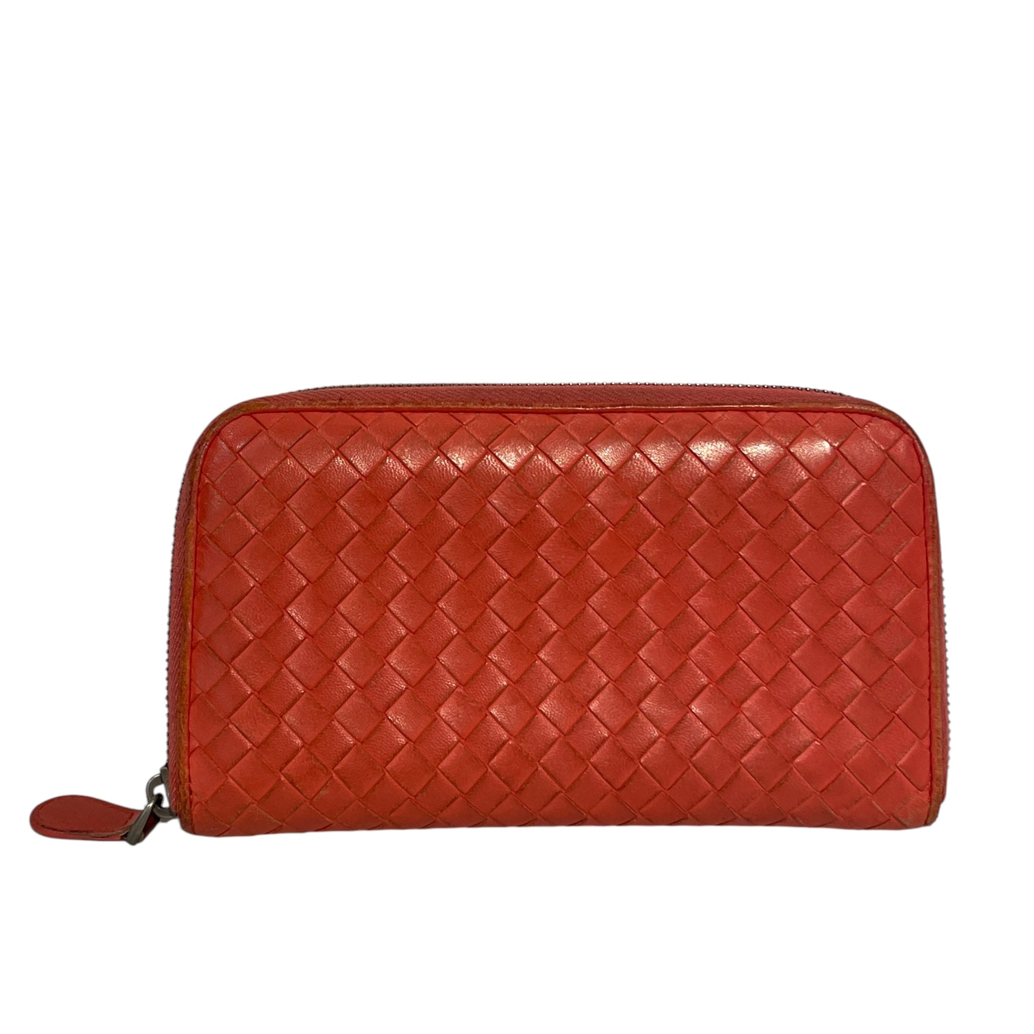 BOTTEGA VENETA/Long Wallet/Leather/PNK/L's/DHMK3QM view 2