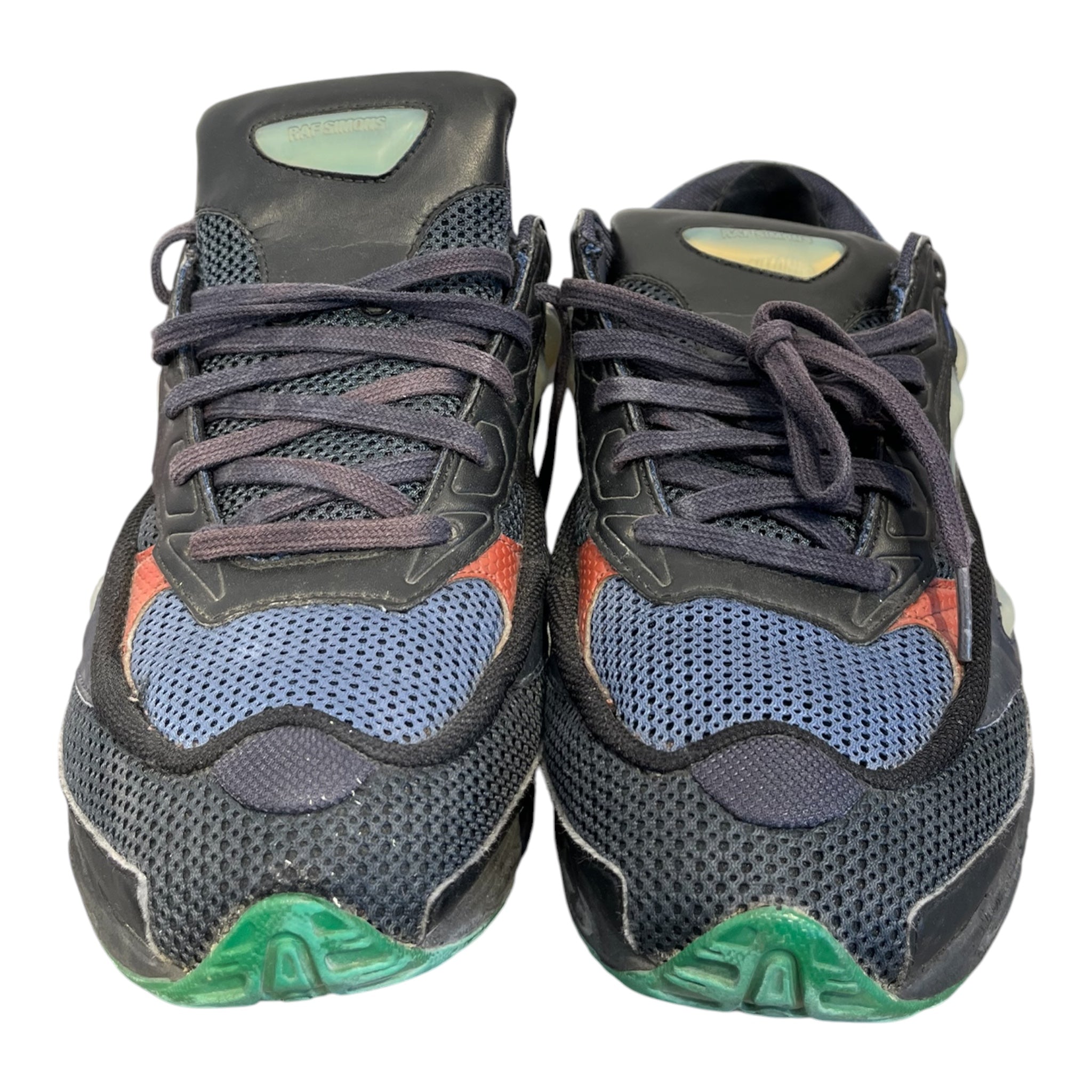 RAF SIMONS/adidas/Low-Sneakers/US 9/Nylon/NVY/OZWEEGO BY9866 view 1