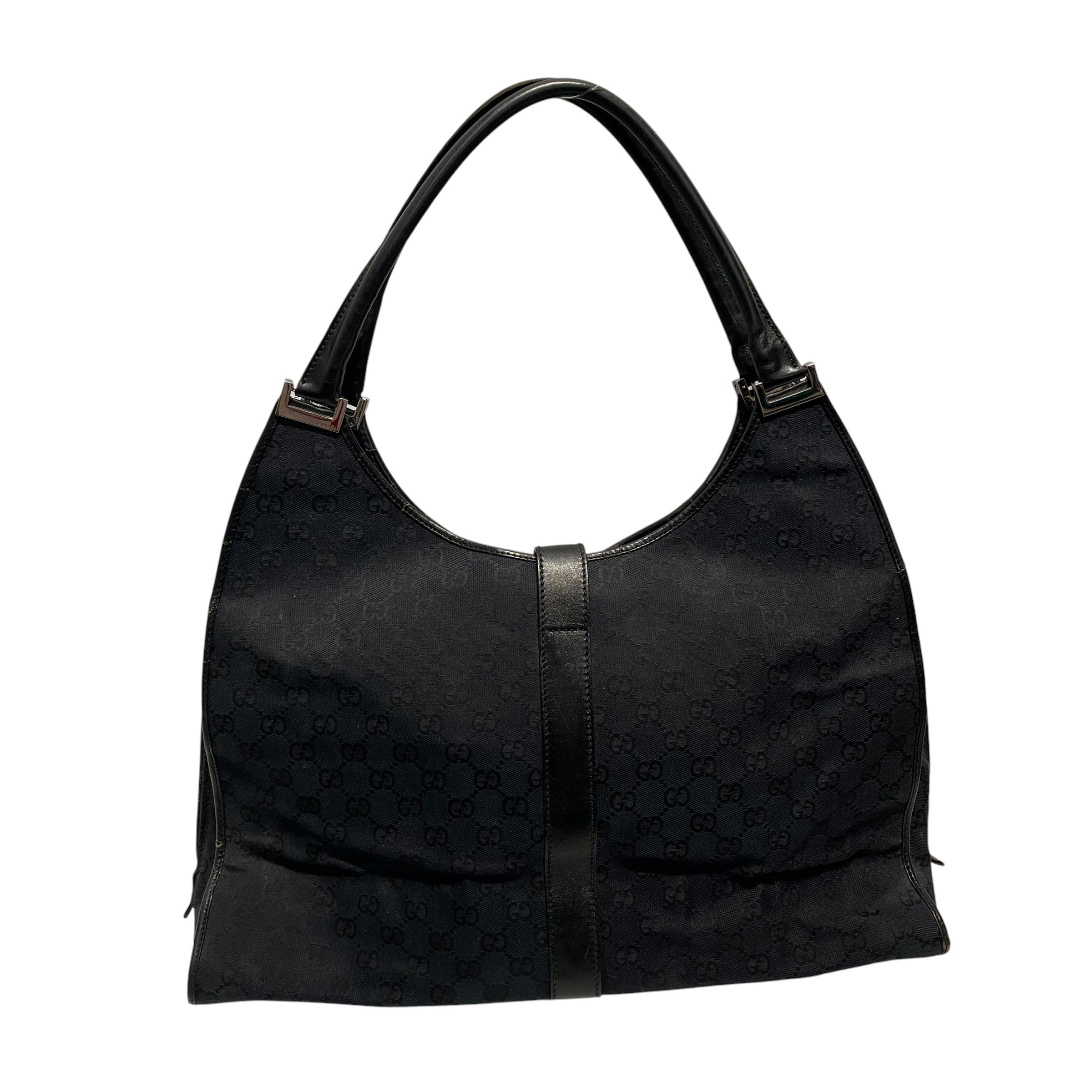GUCCI/Tote Bag/Monogram/Cotton/BLK/019-0345-002122 view 2