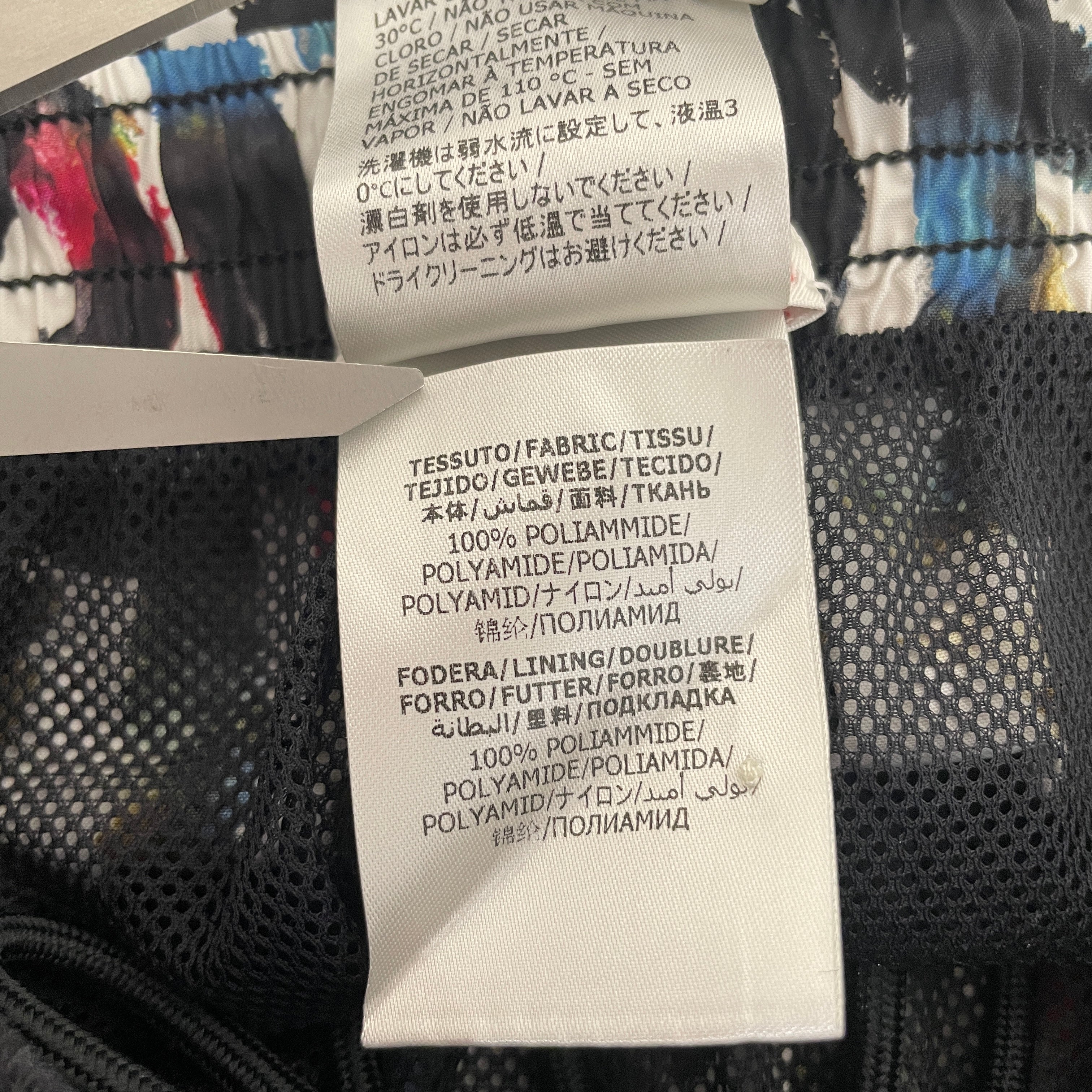 Alexander McQueen/Shorts/S/Polyester/MLT/Graphic/Graffiti Print Swim view 6