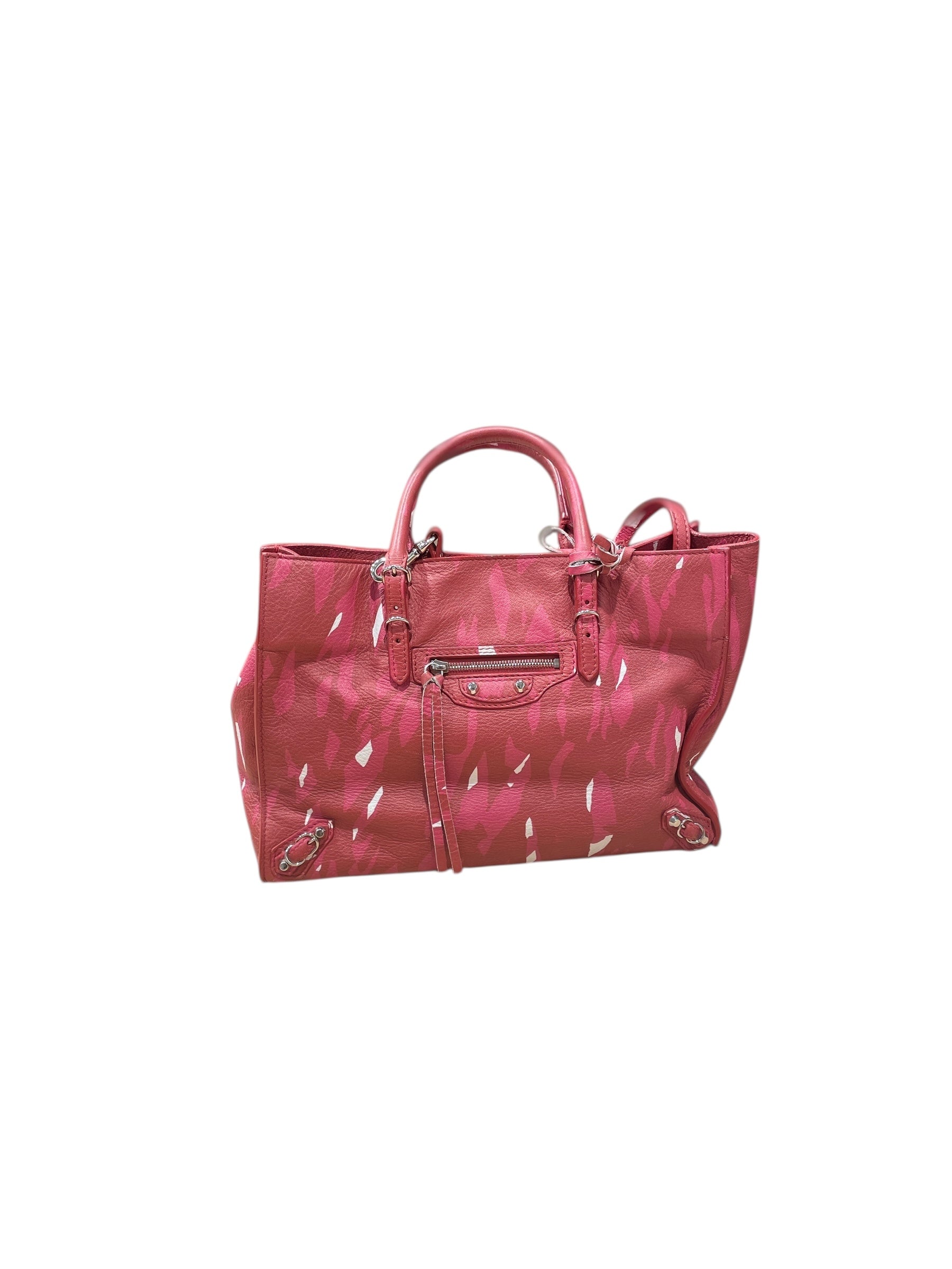 BALENCIAGA/Hand Bag/Leather/RED/ view 1