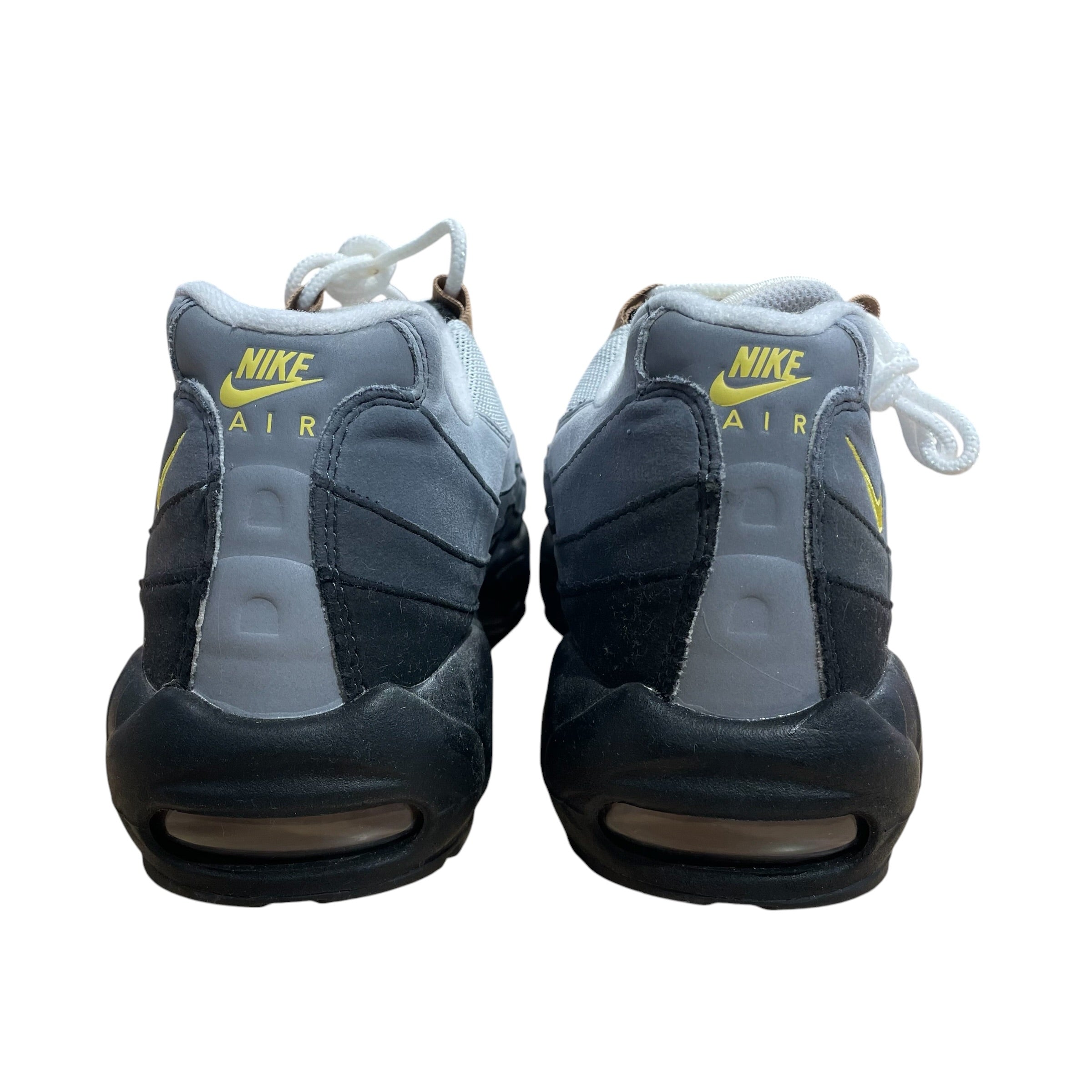 NIKE/Low-Sneakers/US 12/Cotton/GRY/AIR MAX 95 YELLOW STRIPE view 5